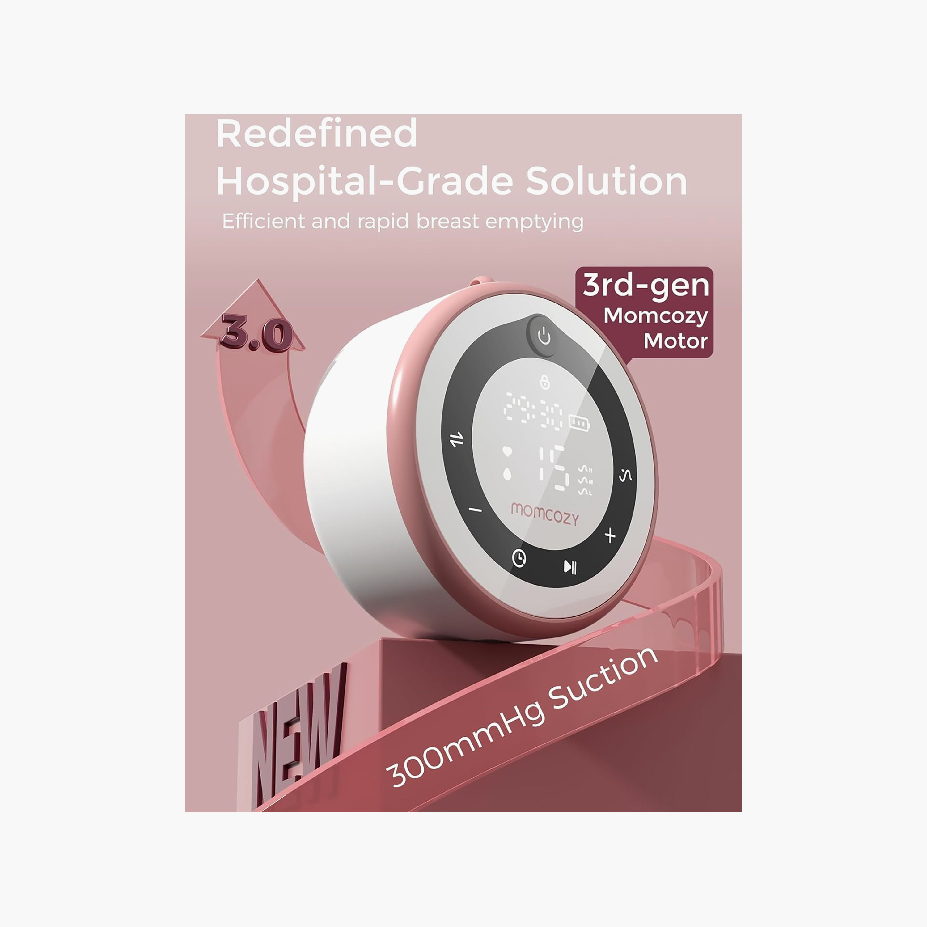 Momcozy V1 Pro Reliable & Efficient Breast Pump - Hospital Grade-baby-feeding-breastfeedingandcare-image-2