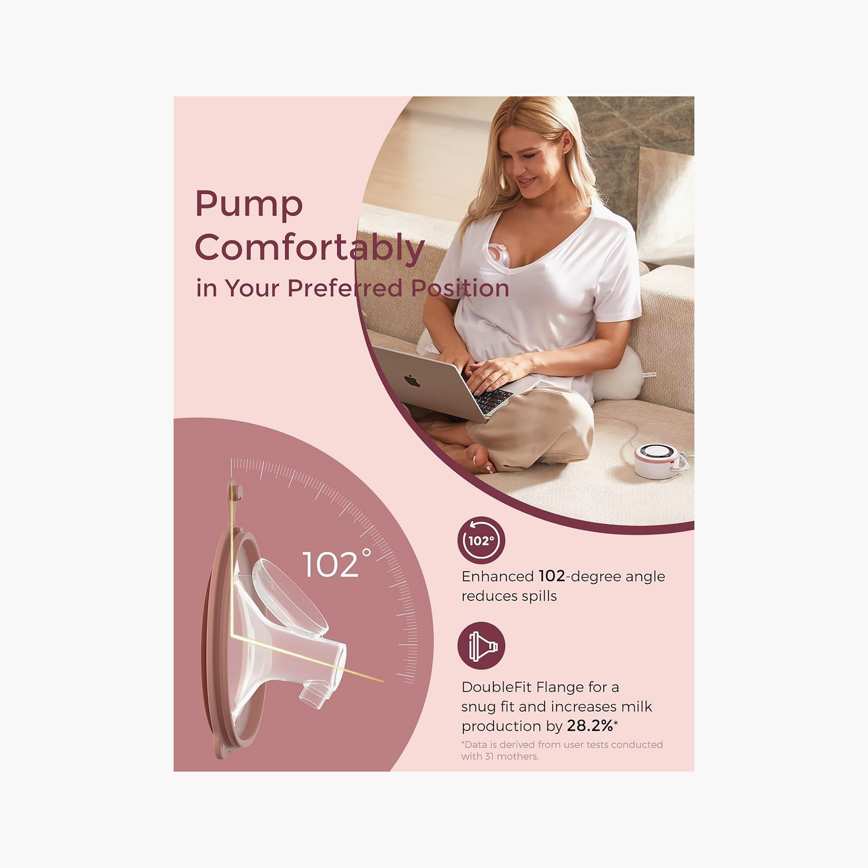 Momcozy V1 Pro Reliable & Efficient Breast Pump - Hospital Grade-baby-feeding-breastfeedingandcare-image-4