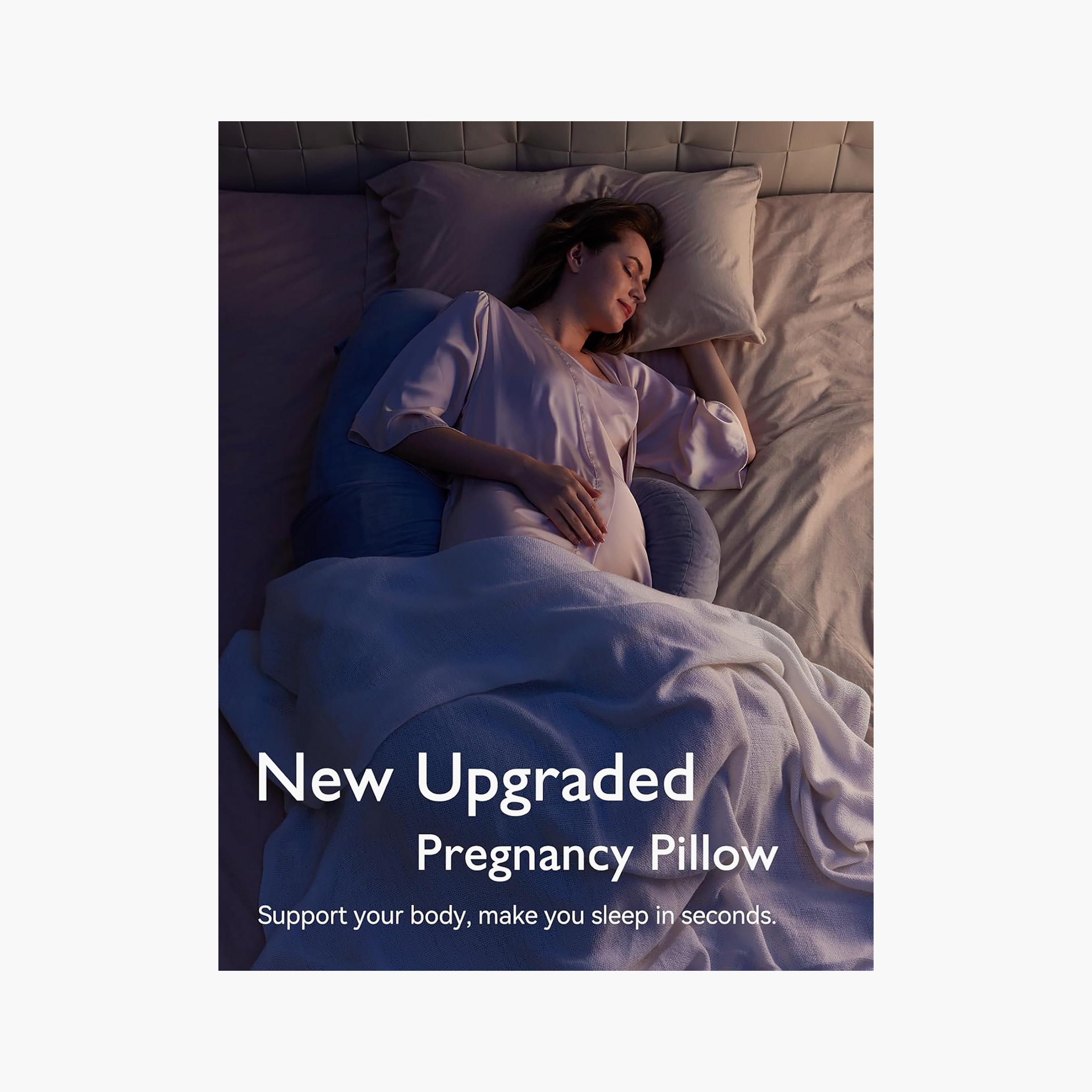 Momcozy F Shaped Pregnancy Pillows with Adjustable Wedge Pillow-baby-maternalcare-pregnancypillows-image-7