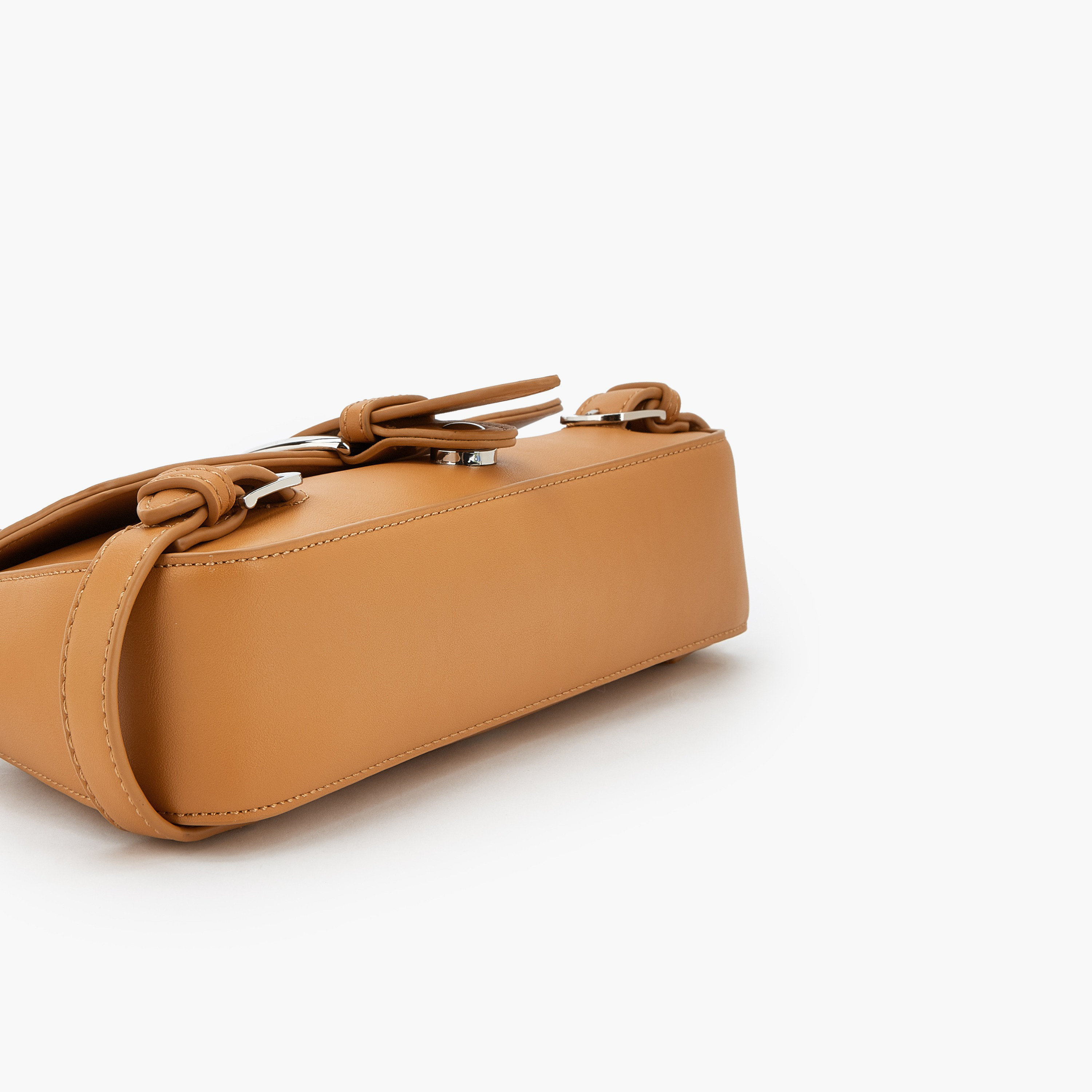 Celeste Buckle Detail Crossbody Bag with Magnetic Flap Closure-women-bagsandwallets-handbags-image-6