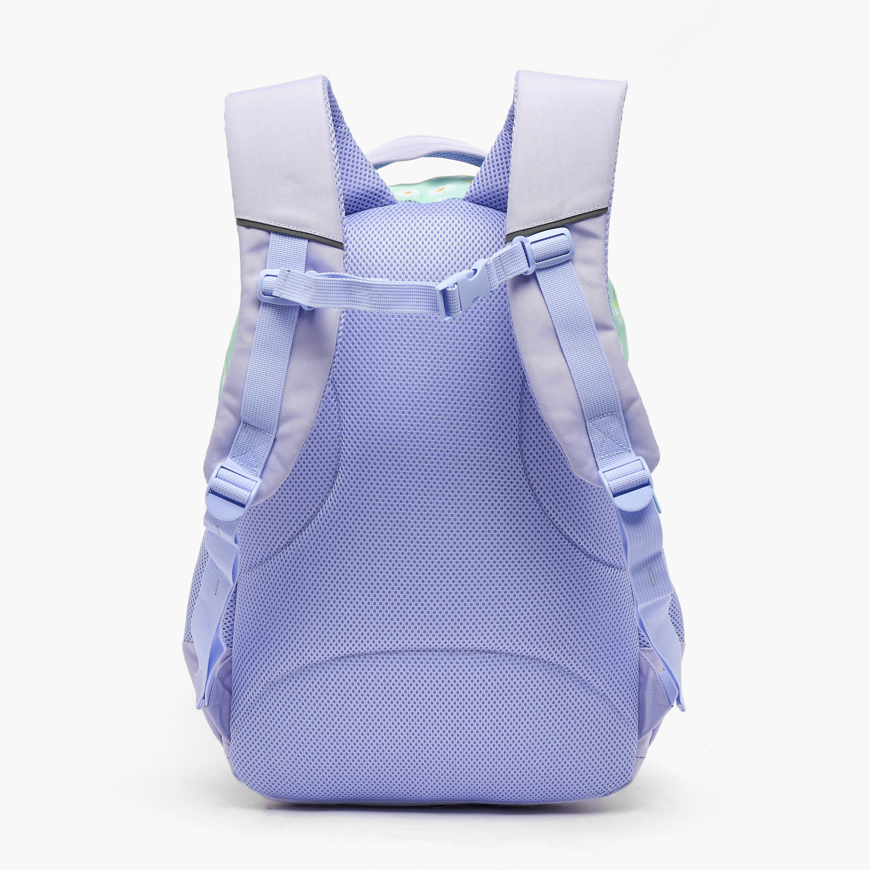 Yolo Floral Print Backpack for Girls 8-13 Years with Padded Straps - 18 inches-school-bagsandbackpacks-backpacks-image-4
