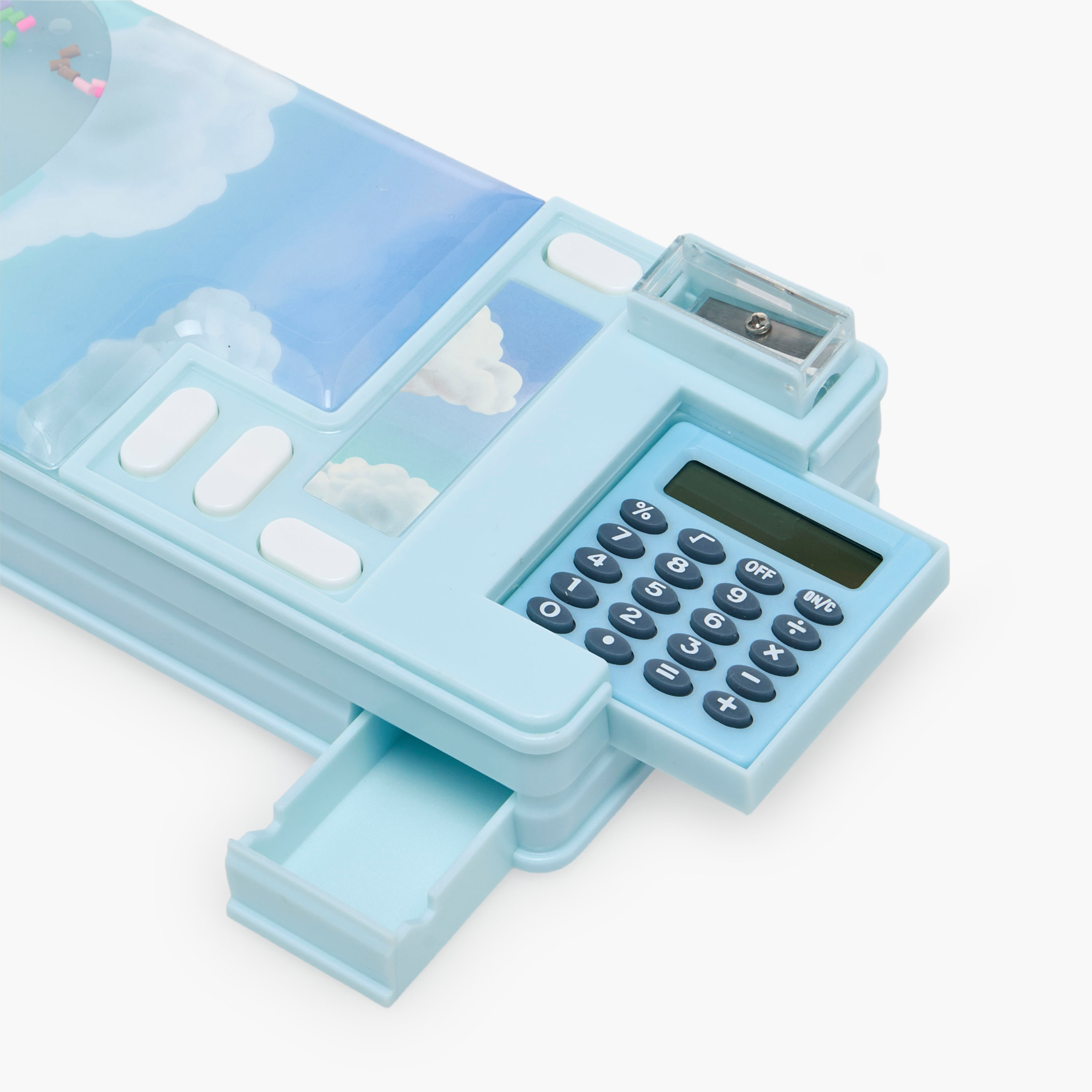 Yolo Balloon Print Pencil Case with Calculator-school-stationery-pencilcases-image-5
