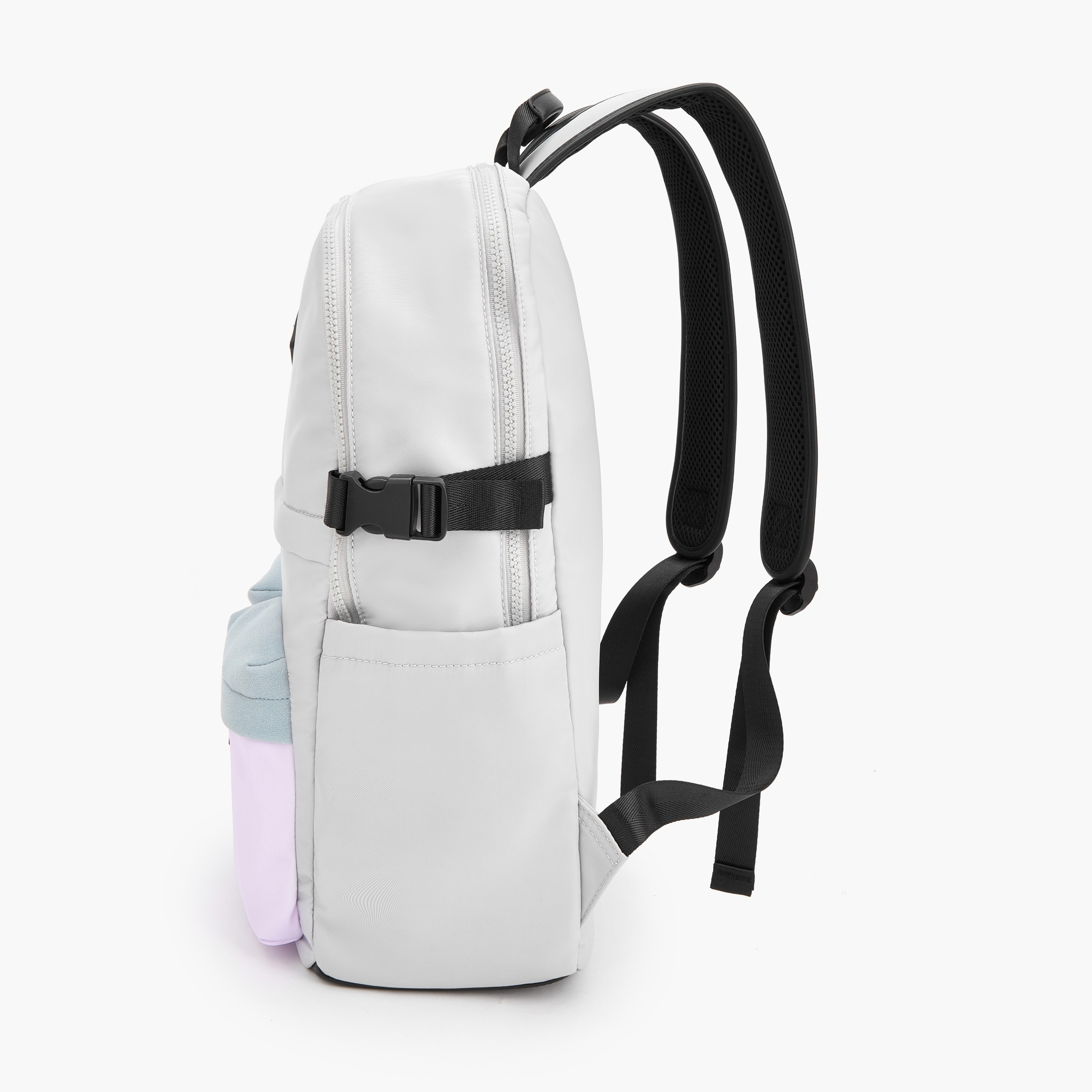 شنطة ظهر بأحزمة كتف قابلة للتعديل وزخرفة الشعار من لي كوبر-school-bagsandbackpacks-backpacks-image-6