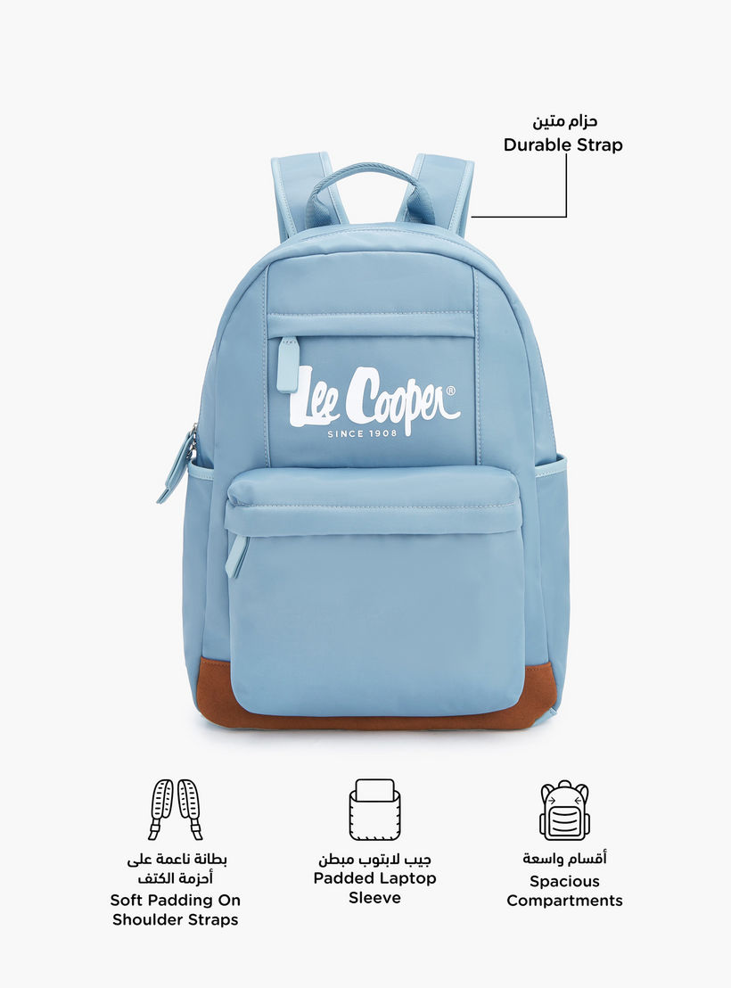 شنطة ظهر سادة بحمالات قابلة للتعديل من لي كوبر-women-bagsandwallets-backpacks-image-2