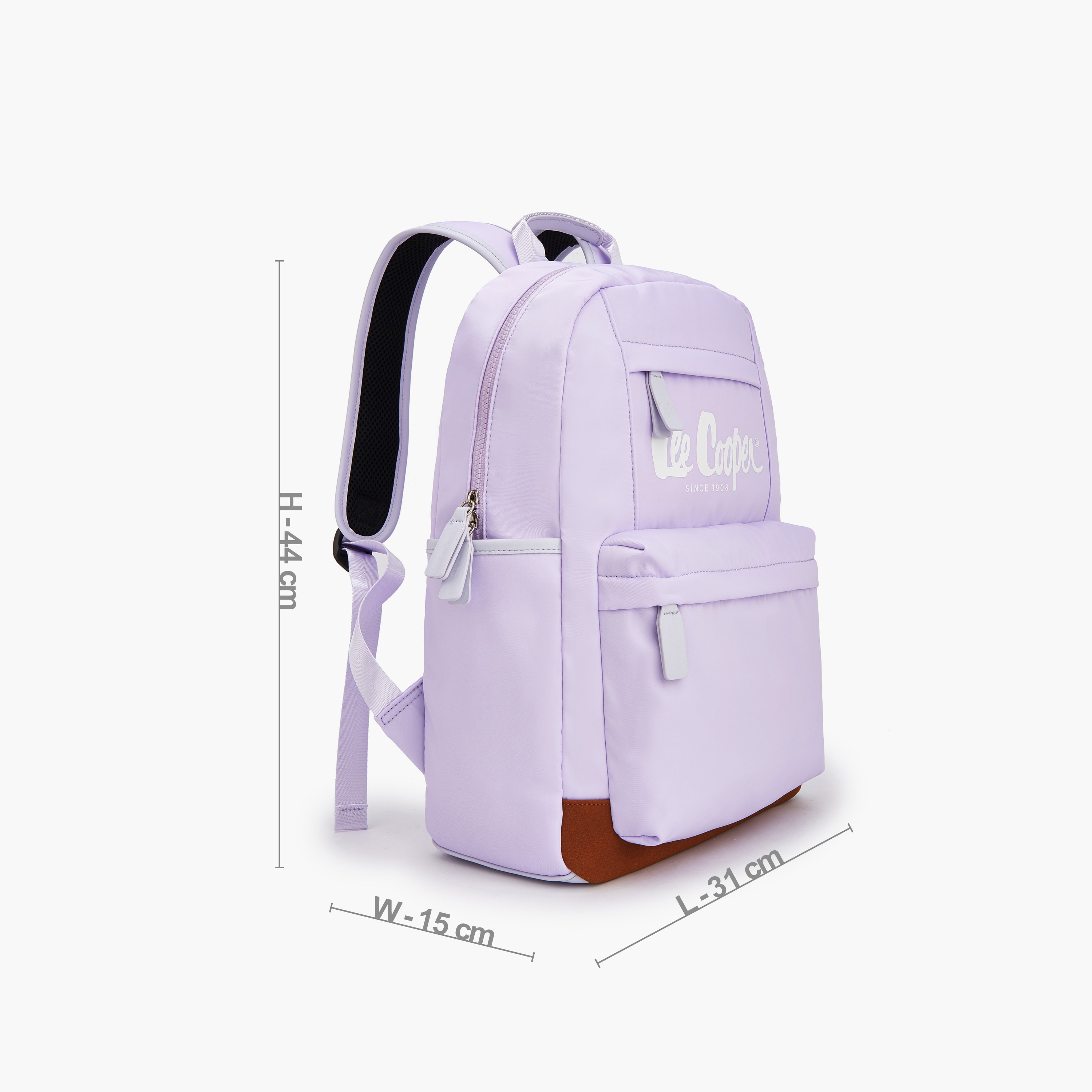 شنطة ظهر سادة بحمالات قابلة للتعديل من لي كوبر-women-bagsandwallets-backpacks-image-5