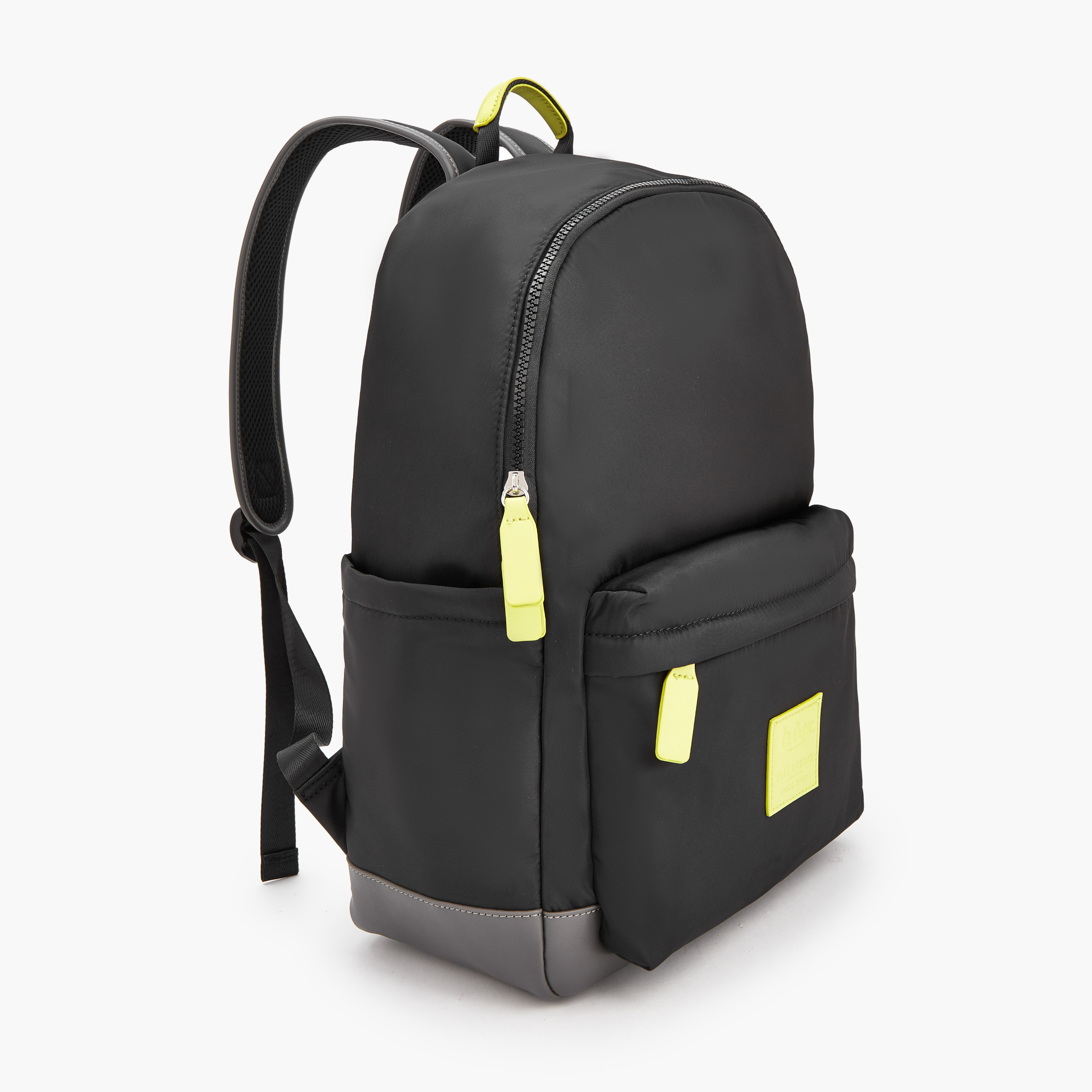 Lee Cooper Logo Applique Backpack with Zip Closure-school-bagsandbackpacks-backpacks-image-4