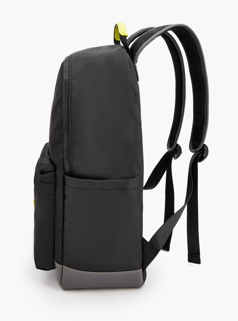 شنطة ظهر بسحاب إغلاق وزخرفة الشعار من لي كوبر-school-bagsandbackpacks-backpacks-image-6