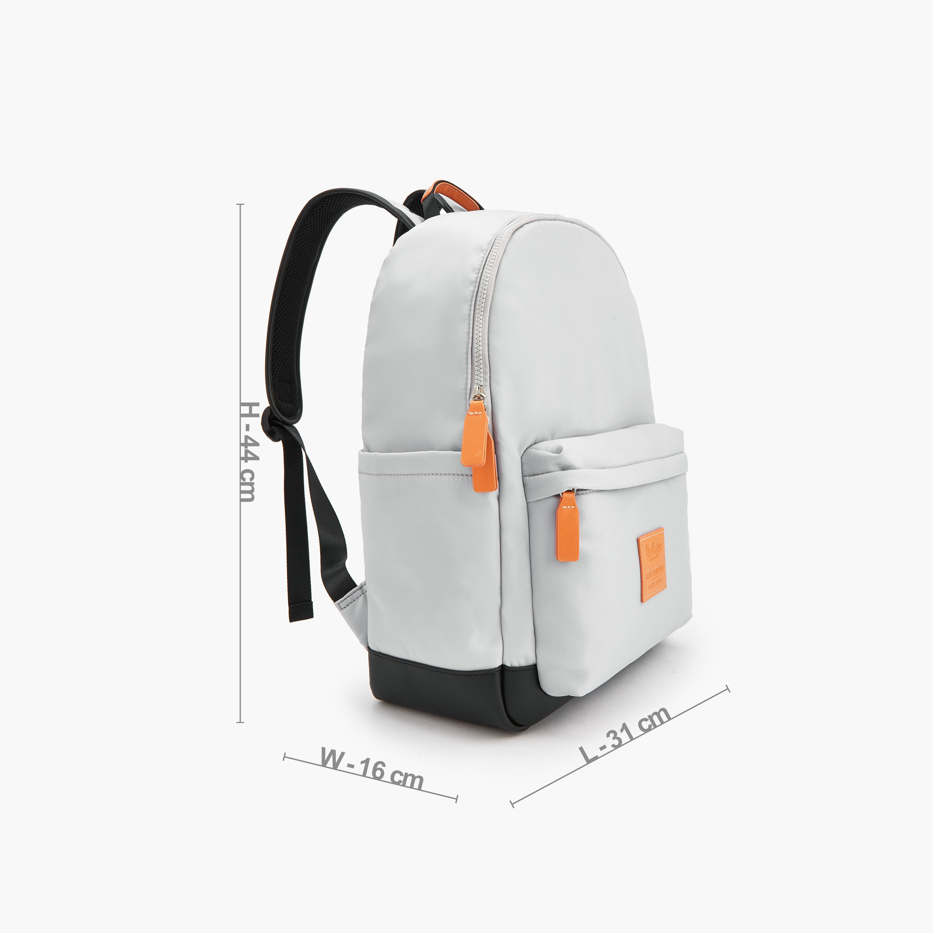 شنطة ظهر بسحاب إغلاق وزخرفة الشعار من لي كوبر-school-bagsandbackpacks-backpacks-image-5