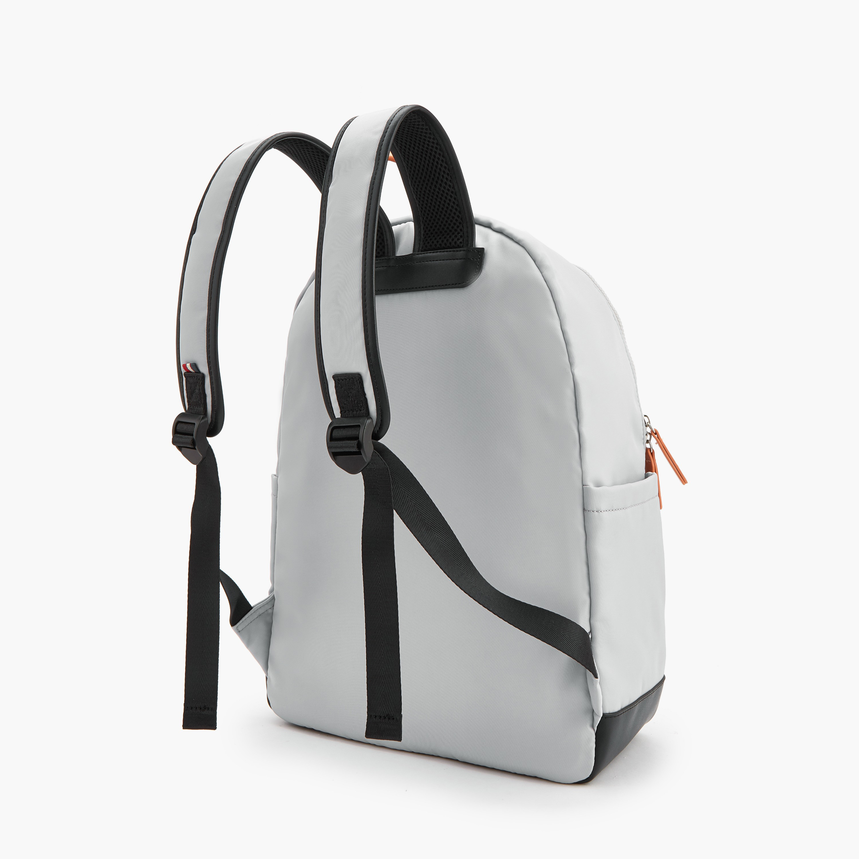 Lee Cooper Logo Applique Backpack with Zip Closure-school-bagsandbackpacks-backpacks-image-6