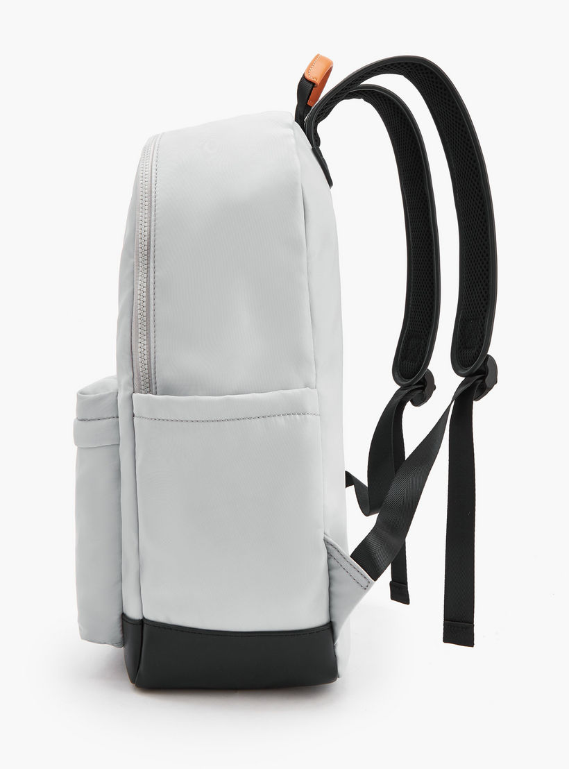 شنطة ظهر بسحاب إغلاق وزخرفة الشعار من لي كوبر-school-bagsandbackpacks-backpacks-image-6