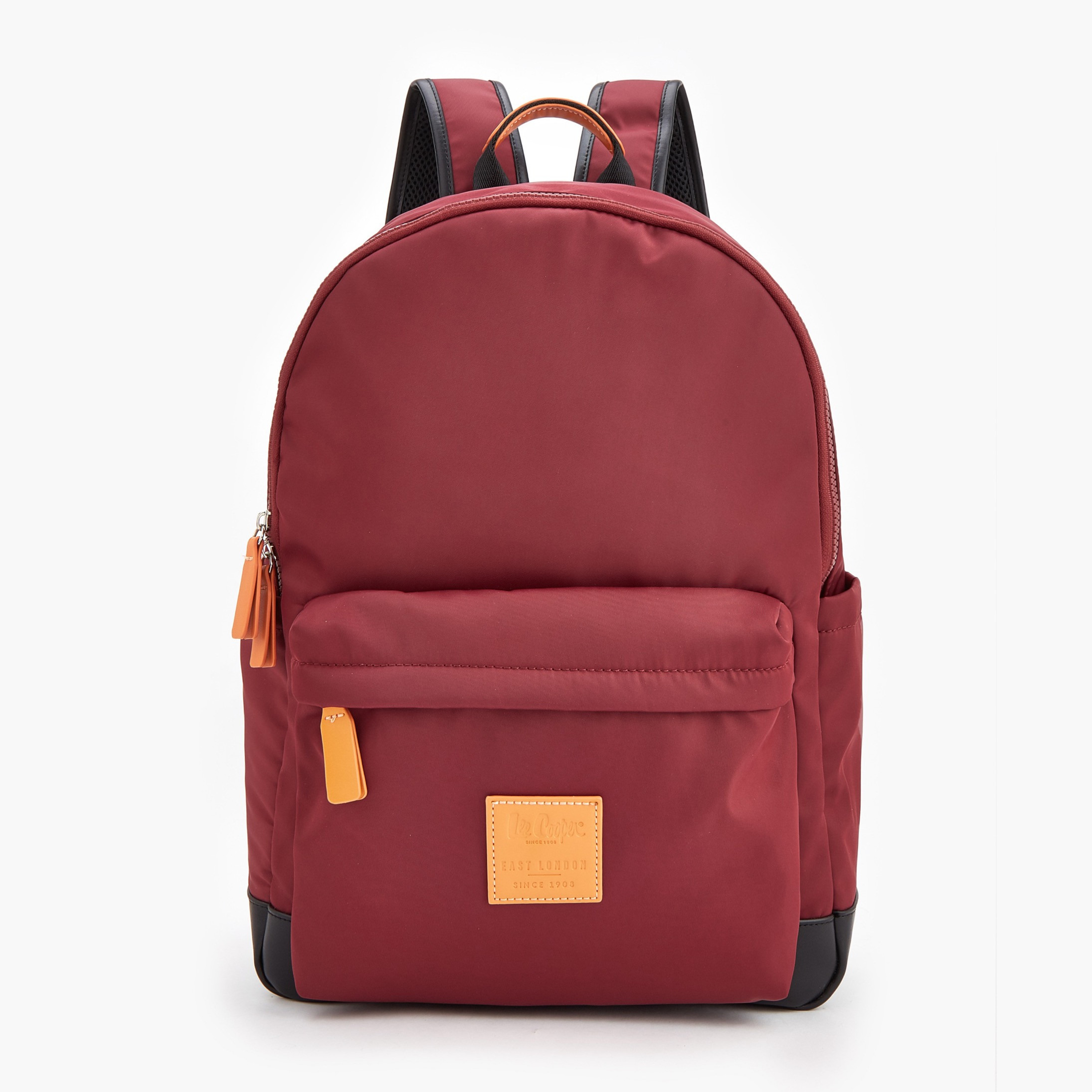 شنطة ظهر بسحاب إغلاق وزخرفة الشعار من لي كوبر-school-bagsandbackpacks-backpacks-image-1