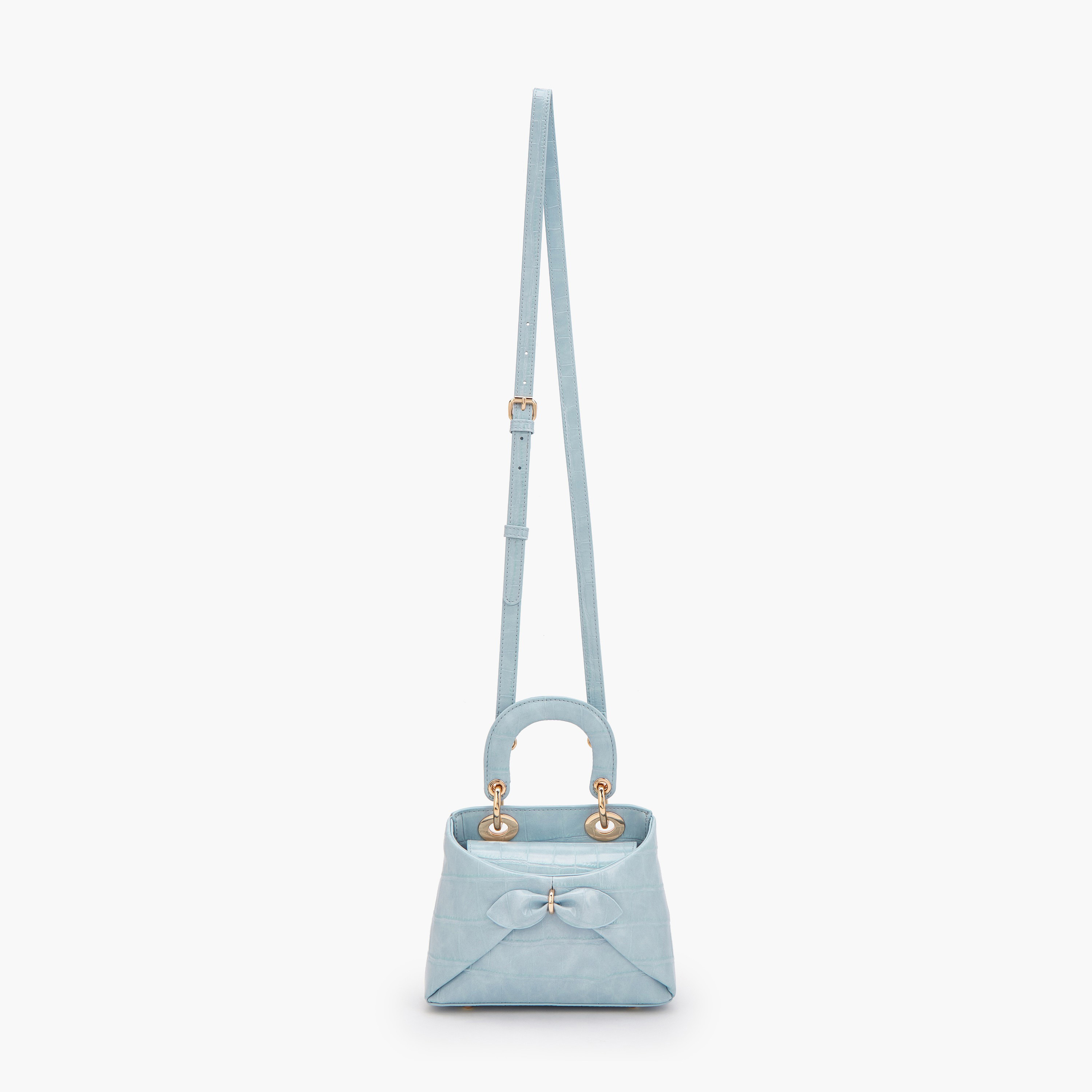 Celeste Bow Accent Crossbody Bag with Top Handle-women-bagsandwallets-handbags-image-2