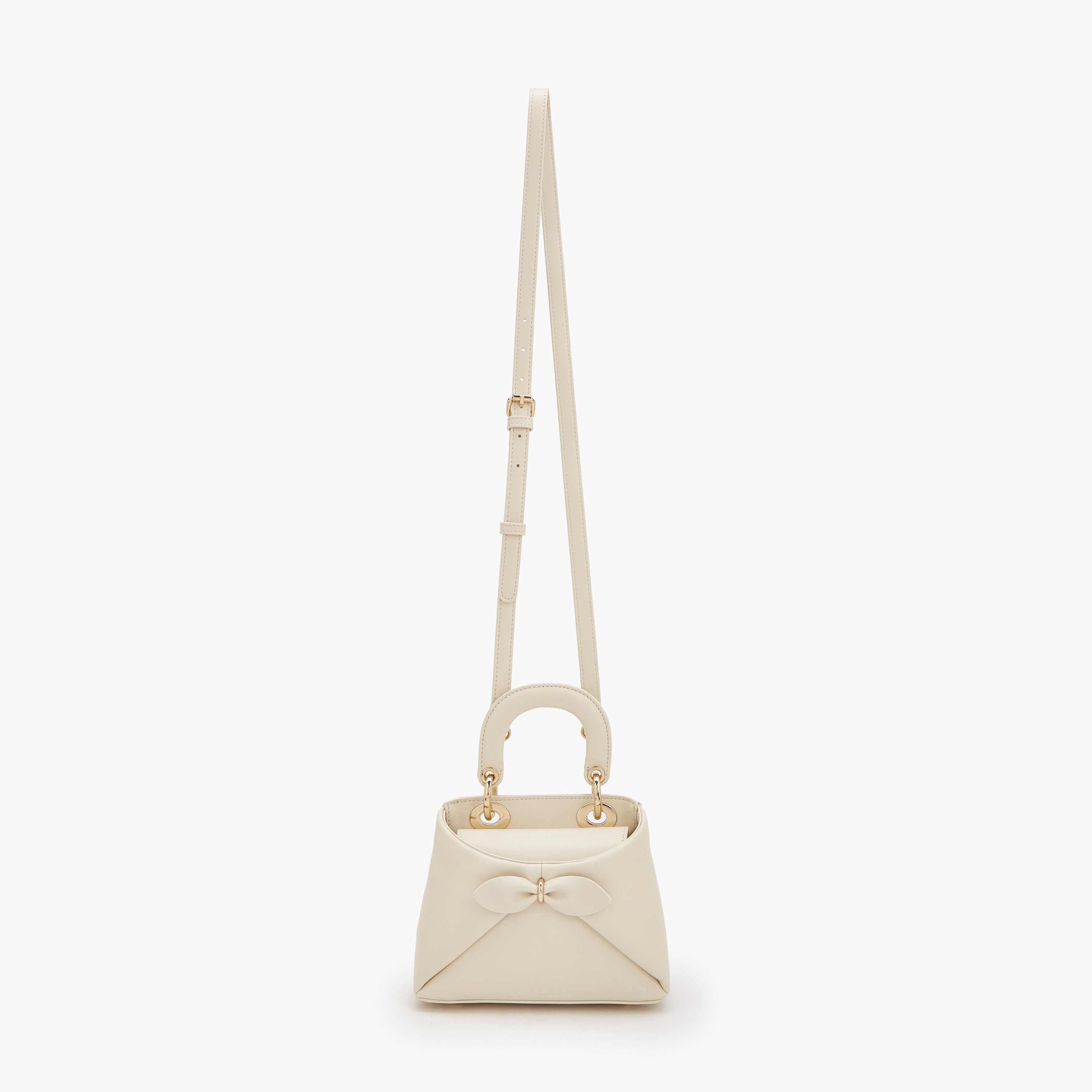Celeste Bow Accent Crossbody Bag with Top Handle-women-bagsandwallets-handbags-image-2