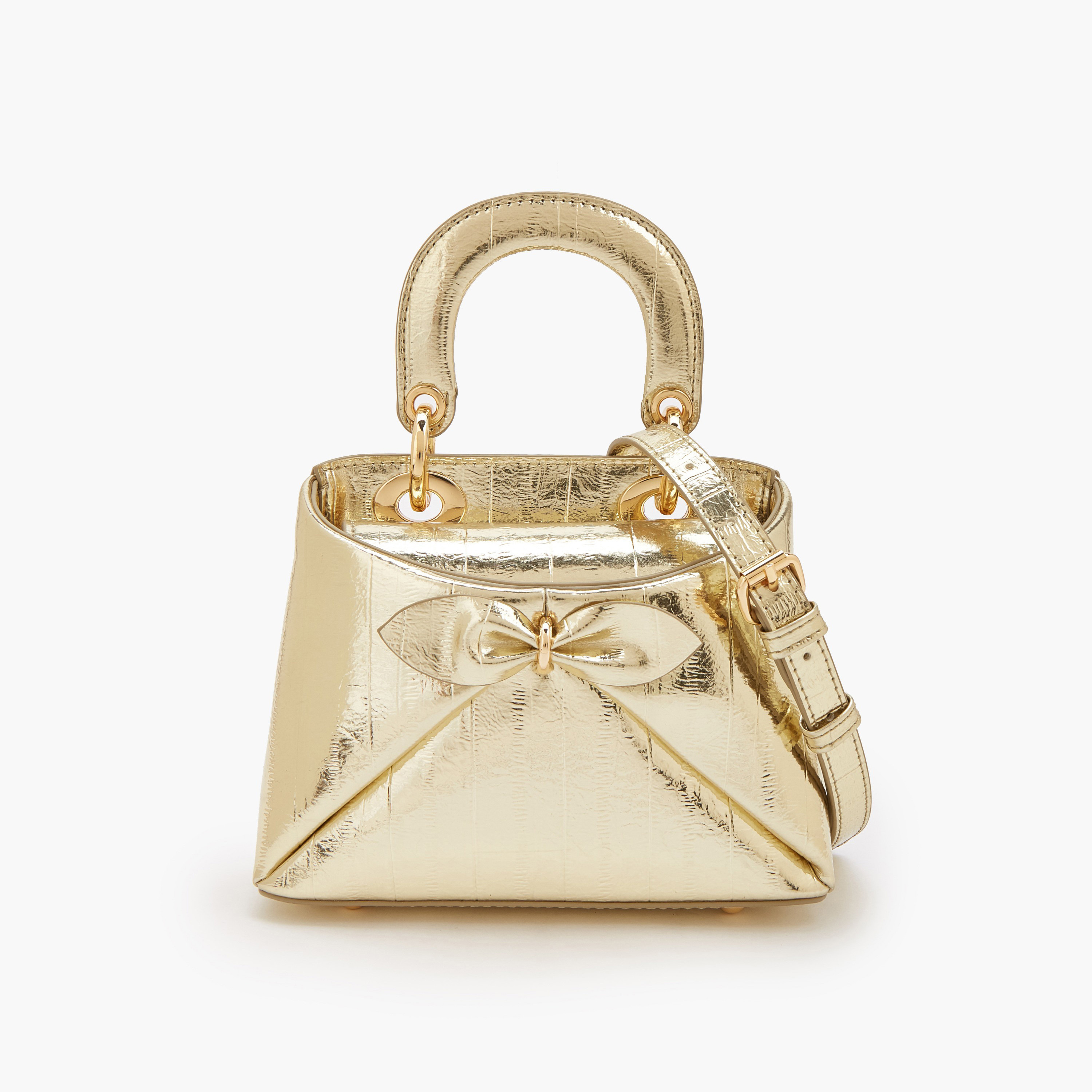 شنطة كروس بودي بزينة فيونكة ومقبض علوي من سيليست-women-bagsandwallets-handbags-image-1