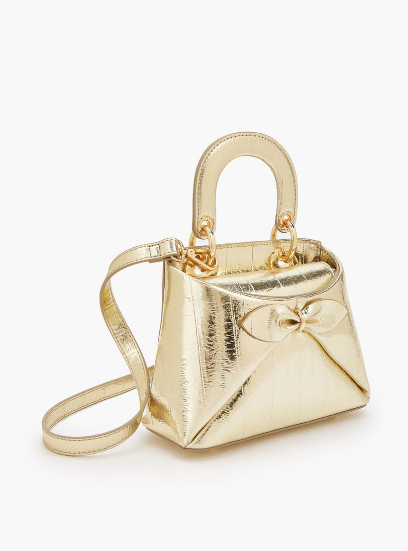 شنطة كروس بودي بزينة فيونكة ومقبض علوي من سيليست-women-bagsandwallets-handbags-image-3