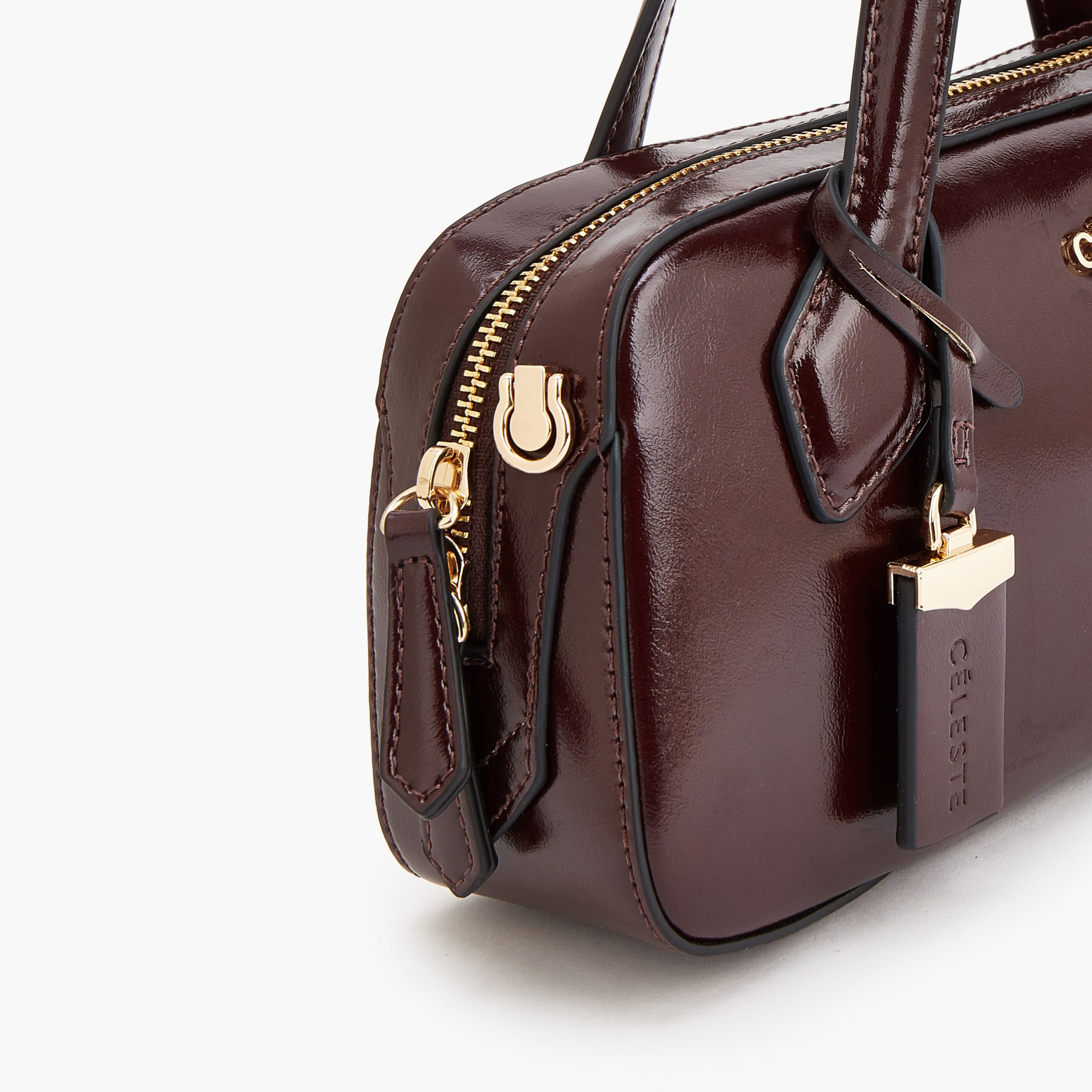 شنطة كتف سادة بحزام قابل للفصل من سيليست-women-bagsandwallets-handbags-image-6