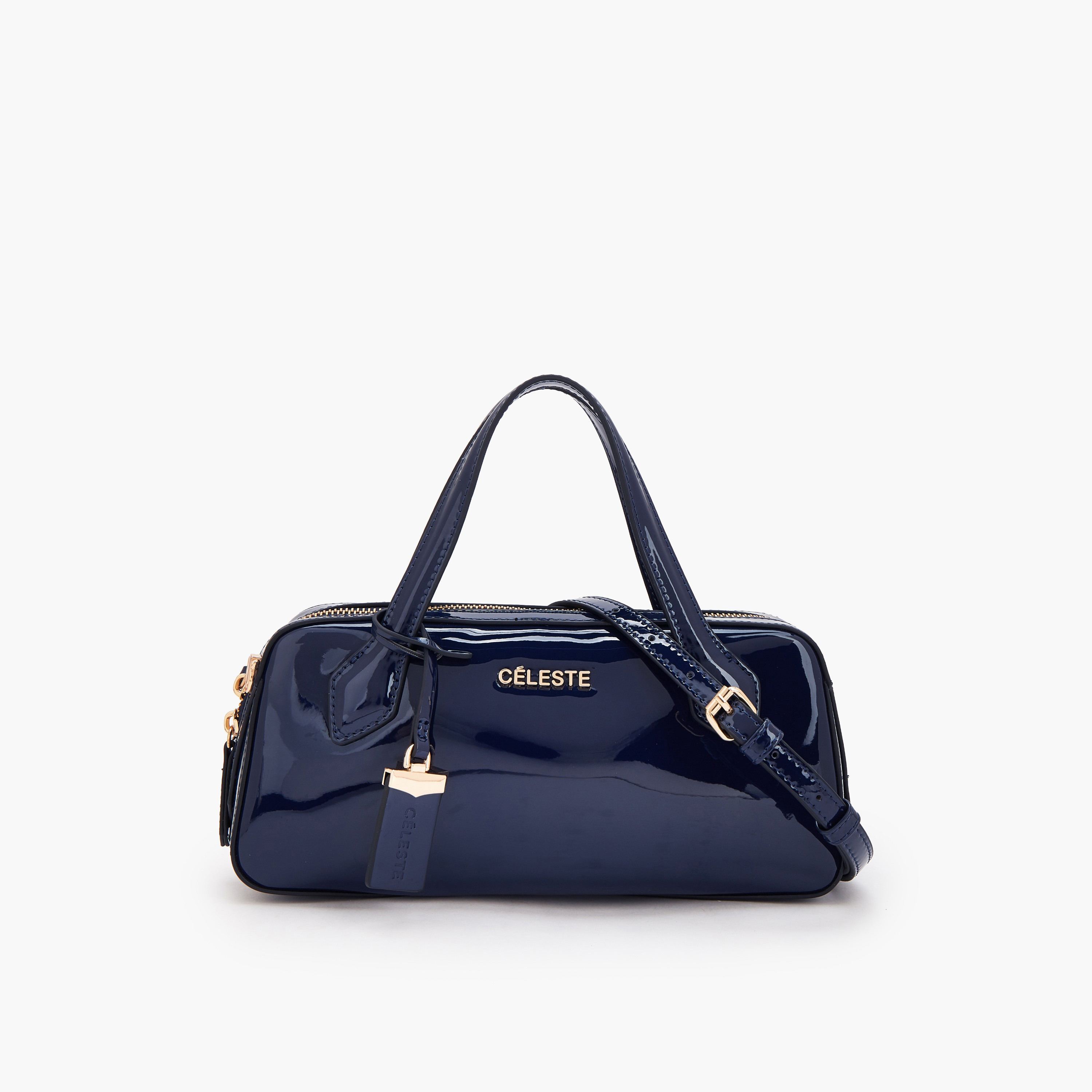 شنطة كتف سادة بحزام قابل للفصل من سيليست-women-bagsandwallets-handbags-image-1