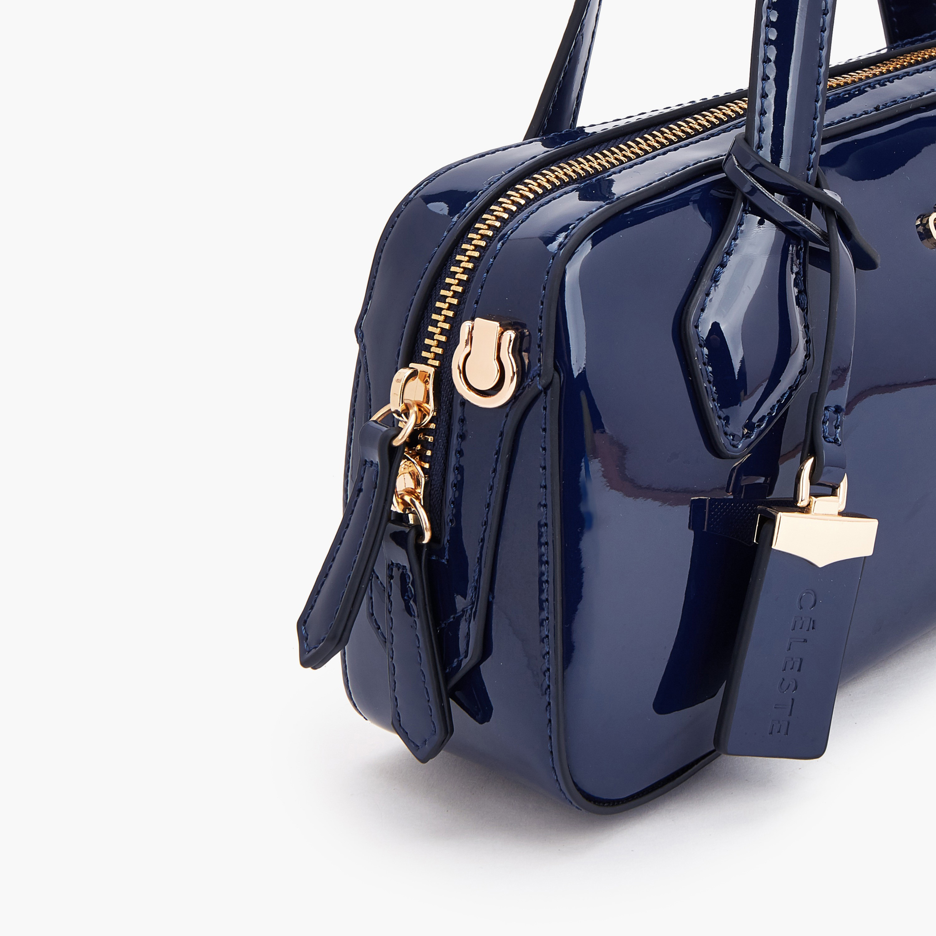 شنطة كتف سادة بحزام قابل للفصل من سيليست-women-bagsandwallets-handbags-image-6