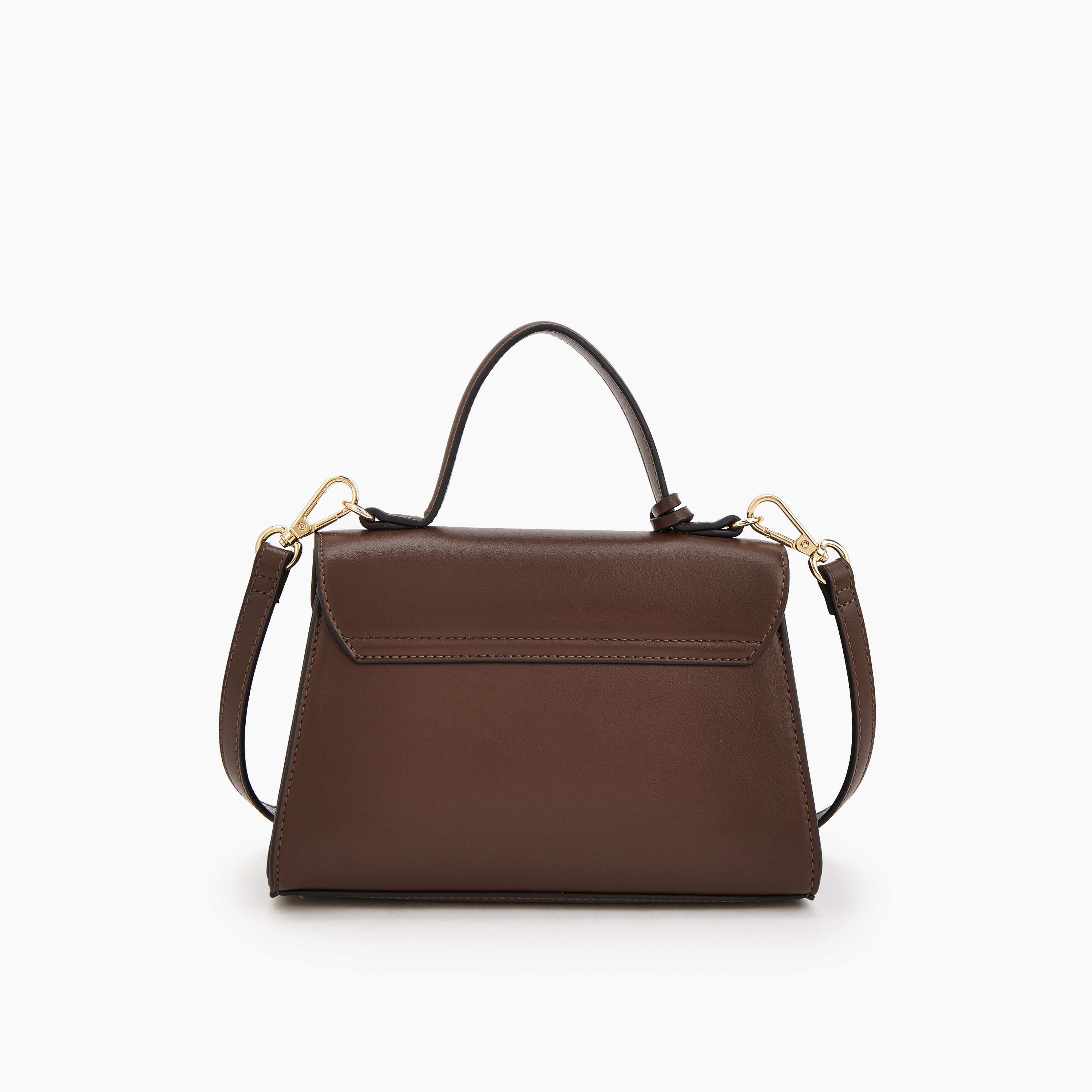 Celeste Monogram Embossed Satchel Bag with Detachable Strap-women-bagsandwallets-handbags-image-5