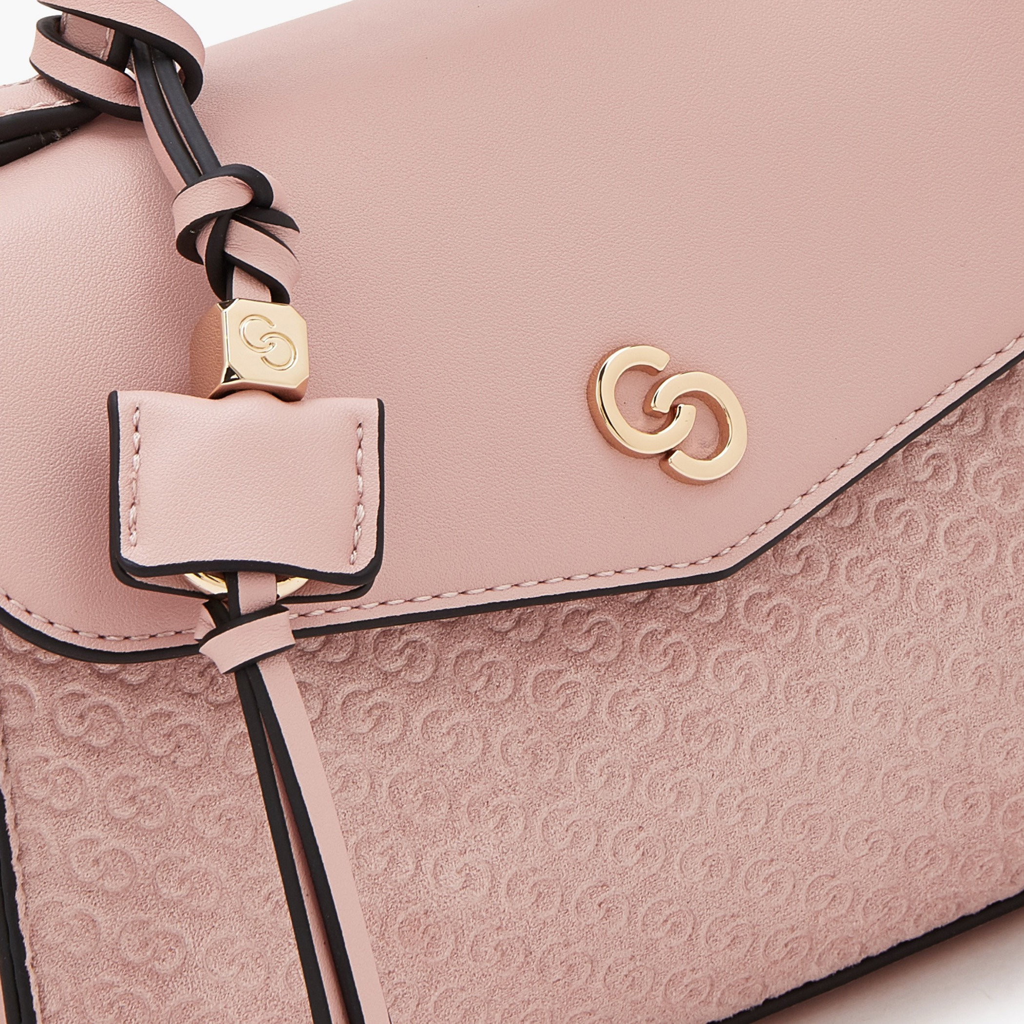 شنطة ساتشيل بنقوش مونوجرام وحزام قابل للفصل من سيليست-women-bagsandwallets-handbags-image-4