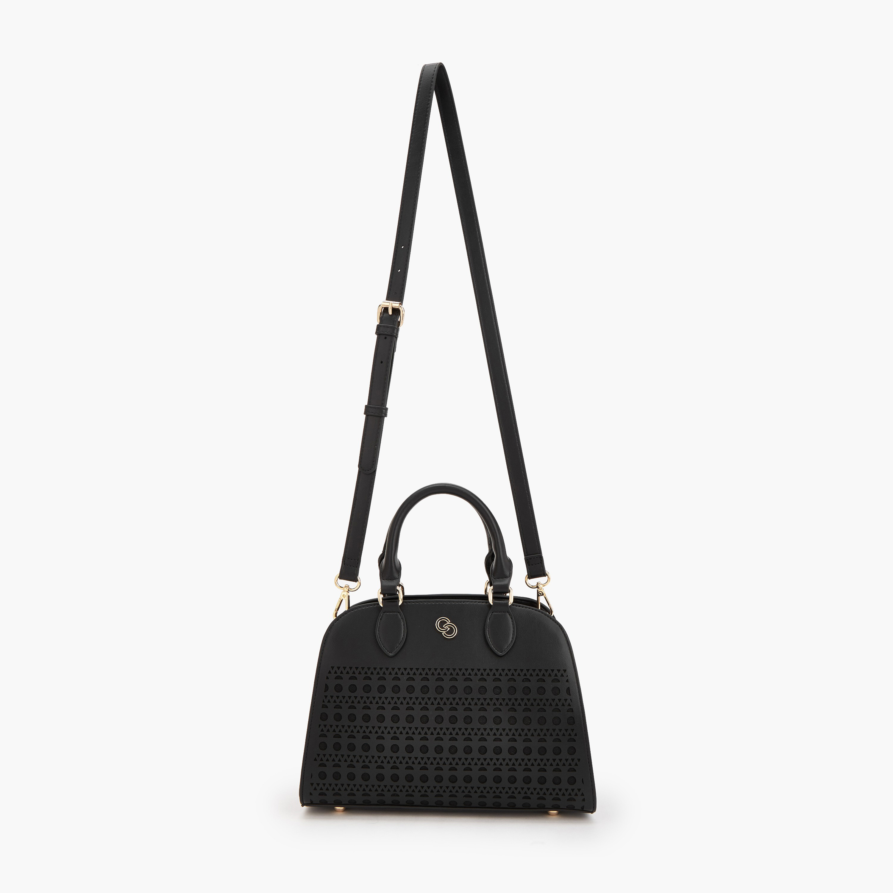 شنطة توتي بتصاميم مفرغة وحزام قابل للفصل من سيليست-women-bagsandwallets-handbags-image-2
