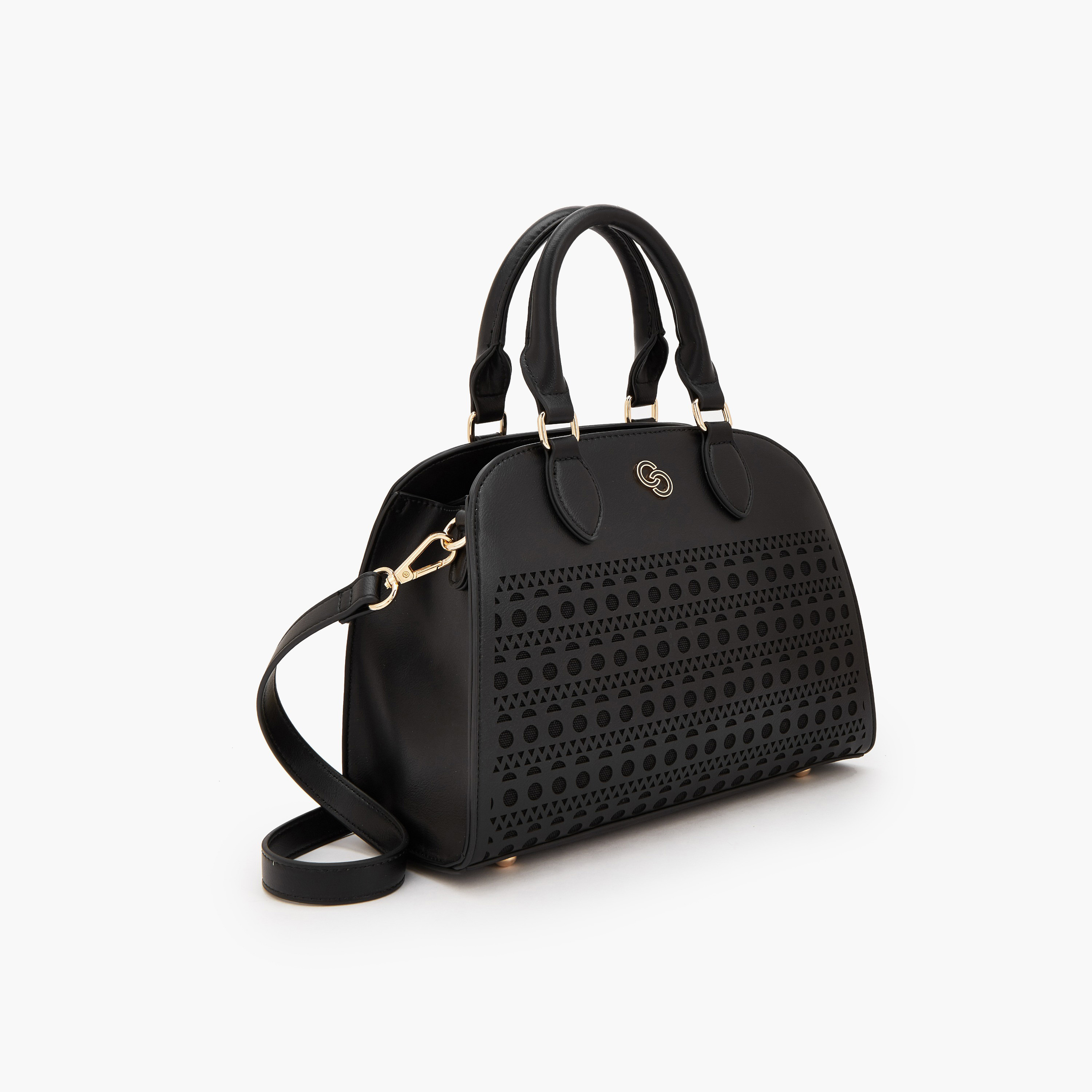 شنطة توتي بتصاميم مفرغة وحزام قابل للفصل من سيليست-women-bagsandwallets-handbags-image-3