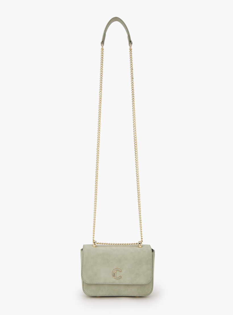 شنطة كروس بودي بارزة الملمس بطية إغلاق من لو كونفورت-women-bagsandwallets-handbags-image-2