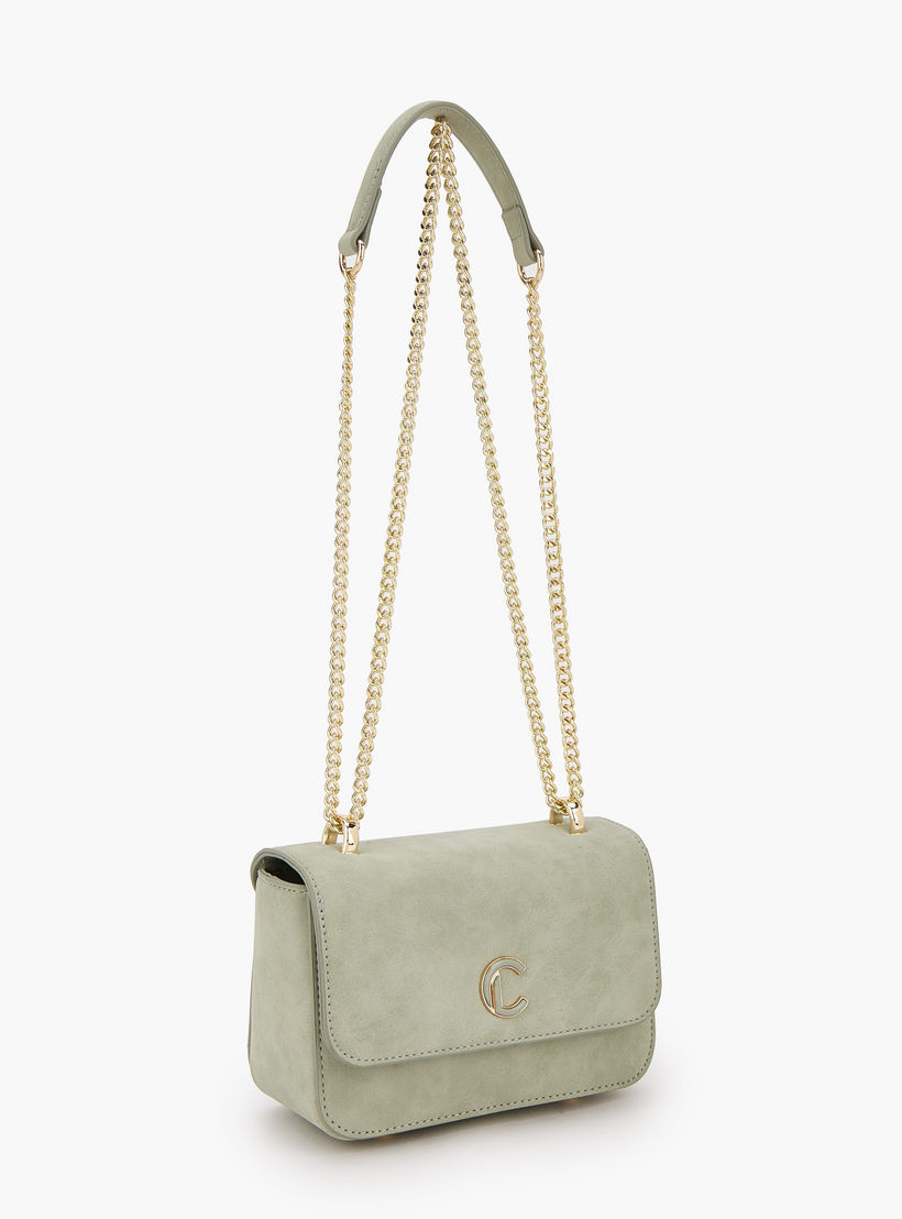 شنطة كروس بودي بارزة الملمس بطية إغلاق من لو كونفورت-women-bagsandwallets-handbags-image-3