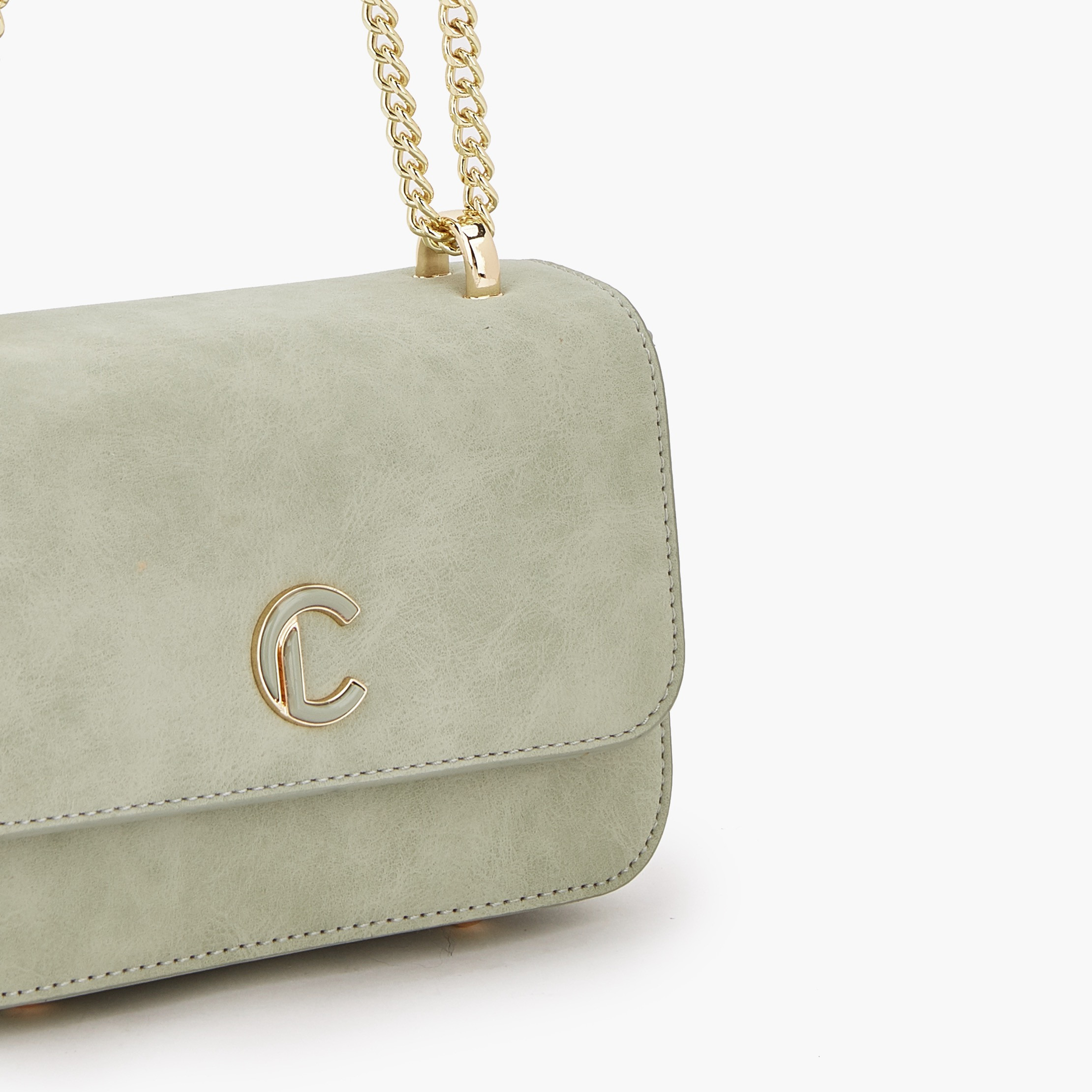 شنطة كروس بودي بارزة الملمس بطية إغلاق من لو كونفورت-women-bagsandwallets-handbags-image-4