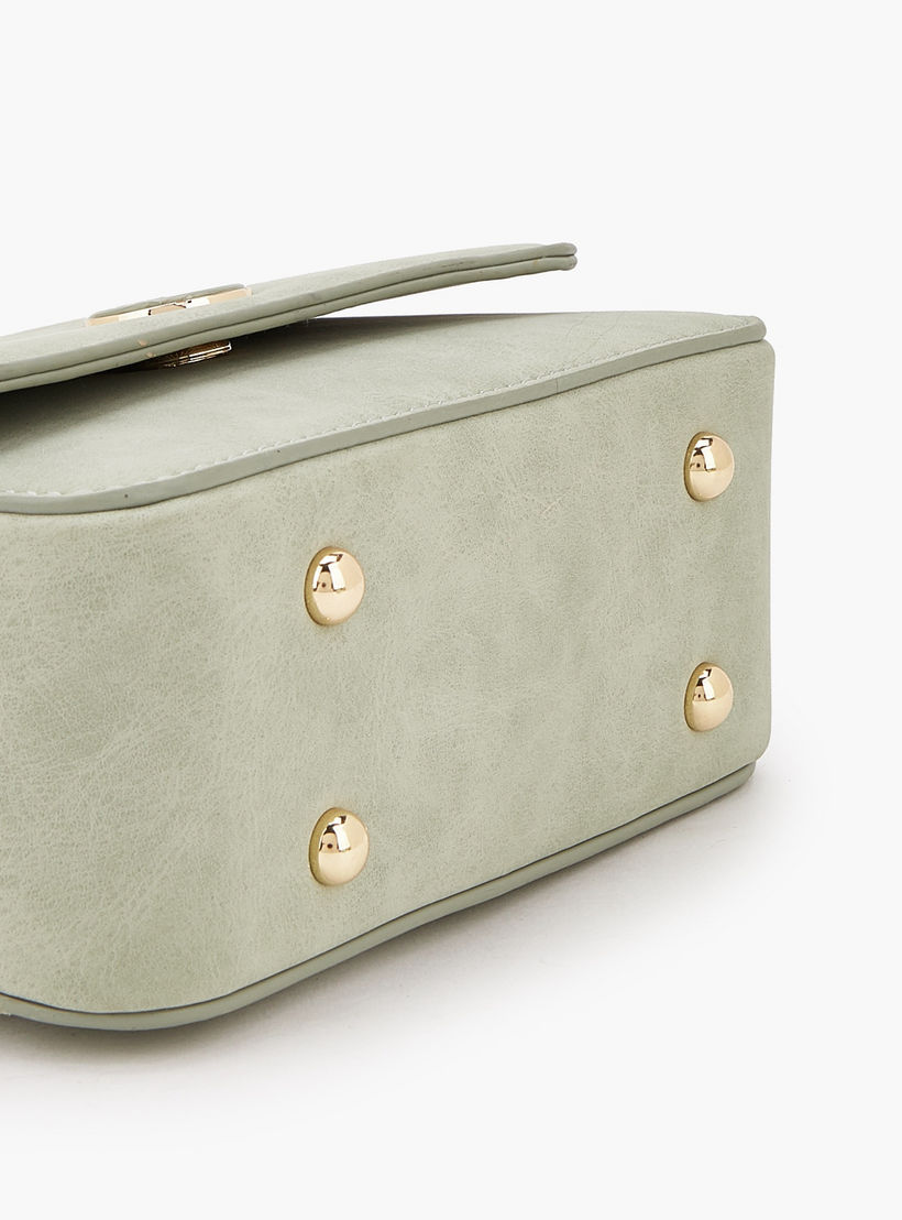 شنطة كروس بودي بارزة الملمس بطية إغلاق من لو كونفورت-women-bagsandwallets-handbags-image-6