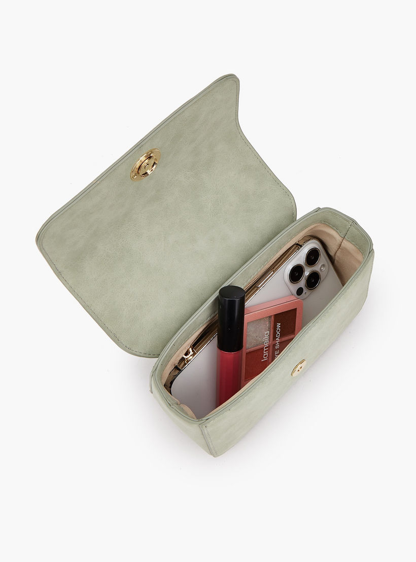 شنطة كروس بودي بارزة الملمس بطية إغلاق من لو كونفورت-women-bagsandwallets-handbags-image-7