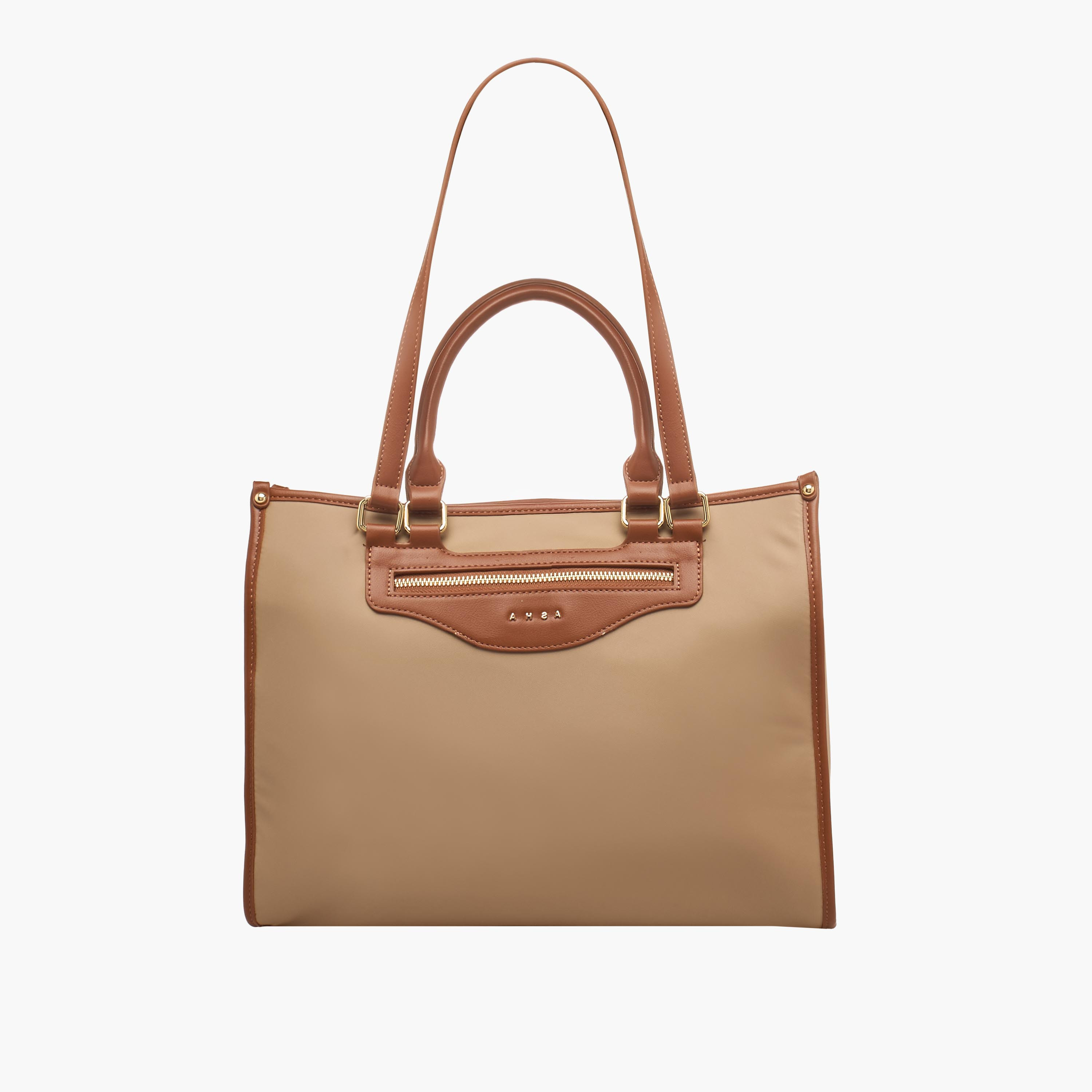 شنطة توتي بارزة الملمس بسحاب إغلاق من ساشا-women-bagsandwallets-handbags-image-1
