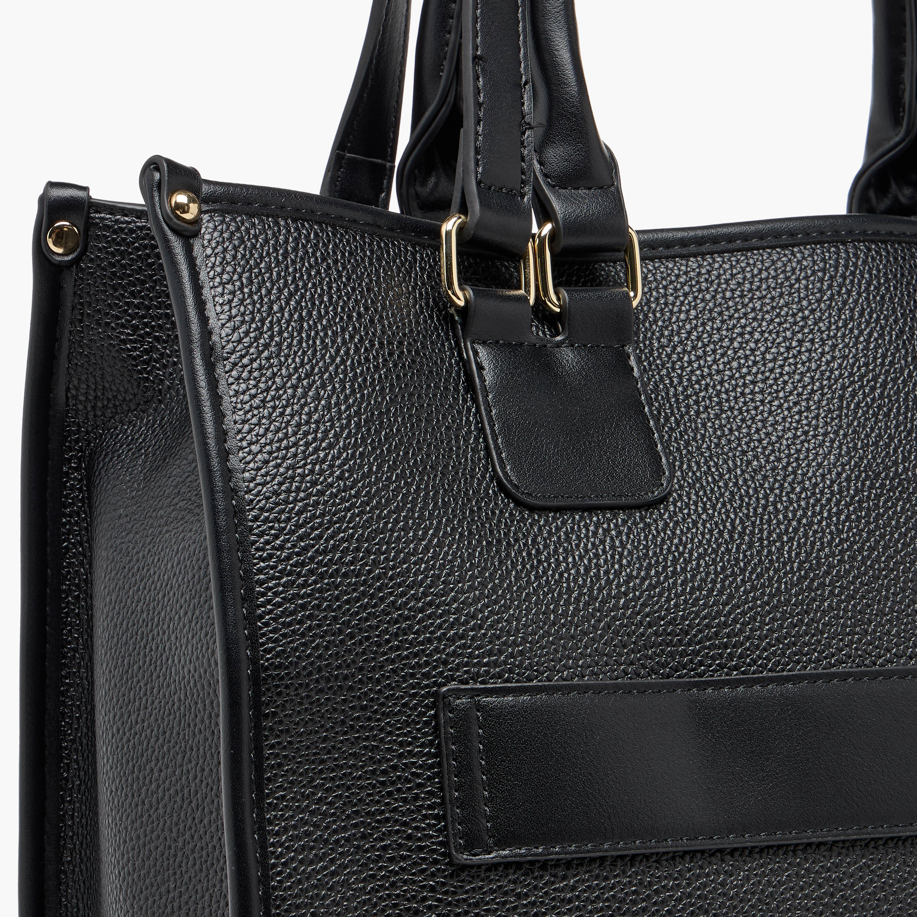 Sasha Textured Tote bag with Zip Closure-women-bagsandwallets-handbags-image-5