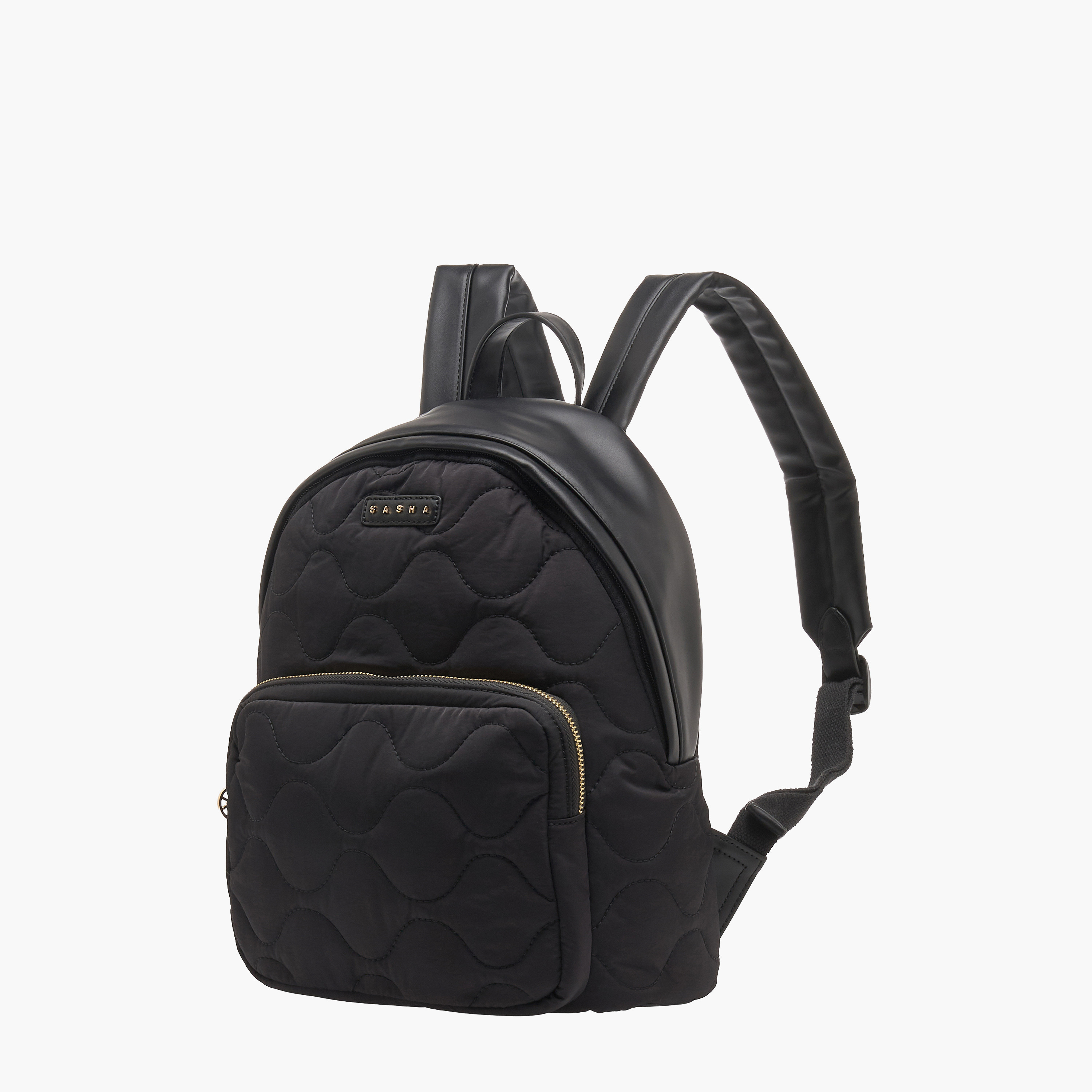 شنطة ظهر بارزة الملمس بحمالات قابلة للتعديل من ساشا-women-bagsandwallets-backpacks-image-3