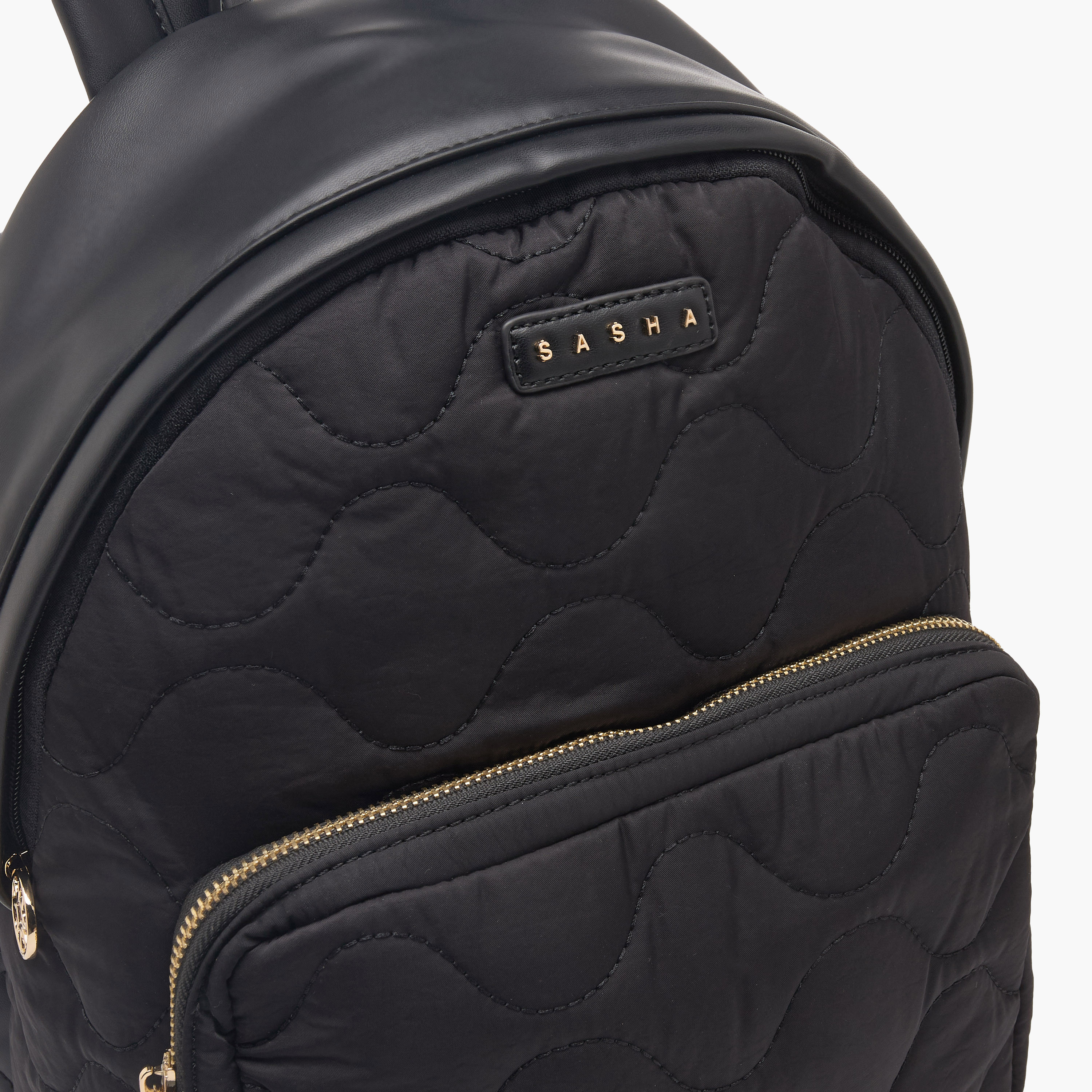 شنطة ظهر بارزة الملمس بحمالات قابلة للتعديل من ساشا-women-bagsandwallets-backpacks-image-5