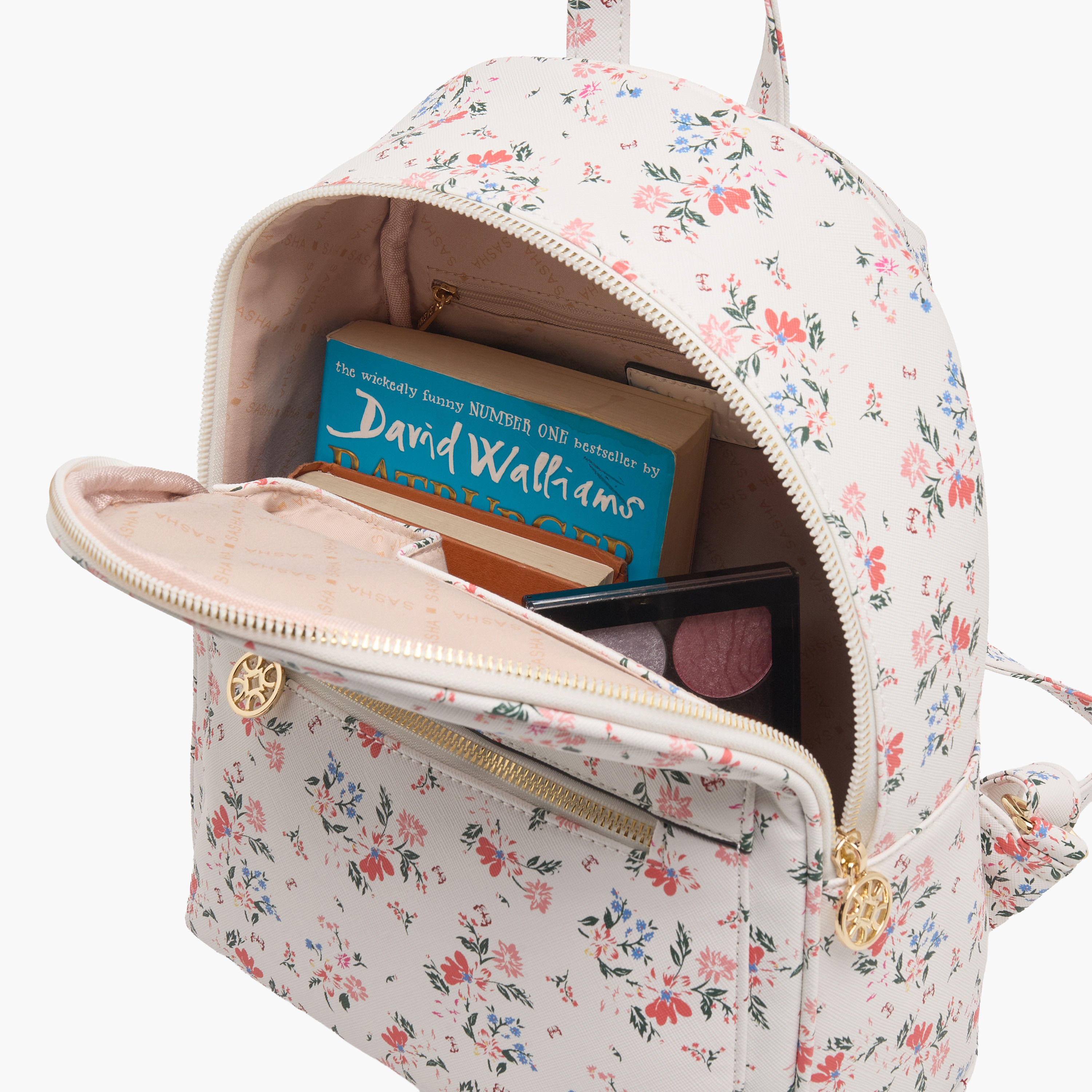 Sasha Floral Print Backpack with Adjustable Straps-women-bagsandwallets-handbags-image-7