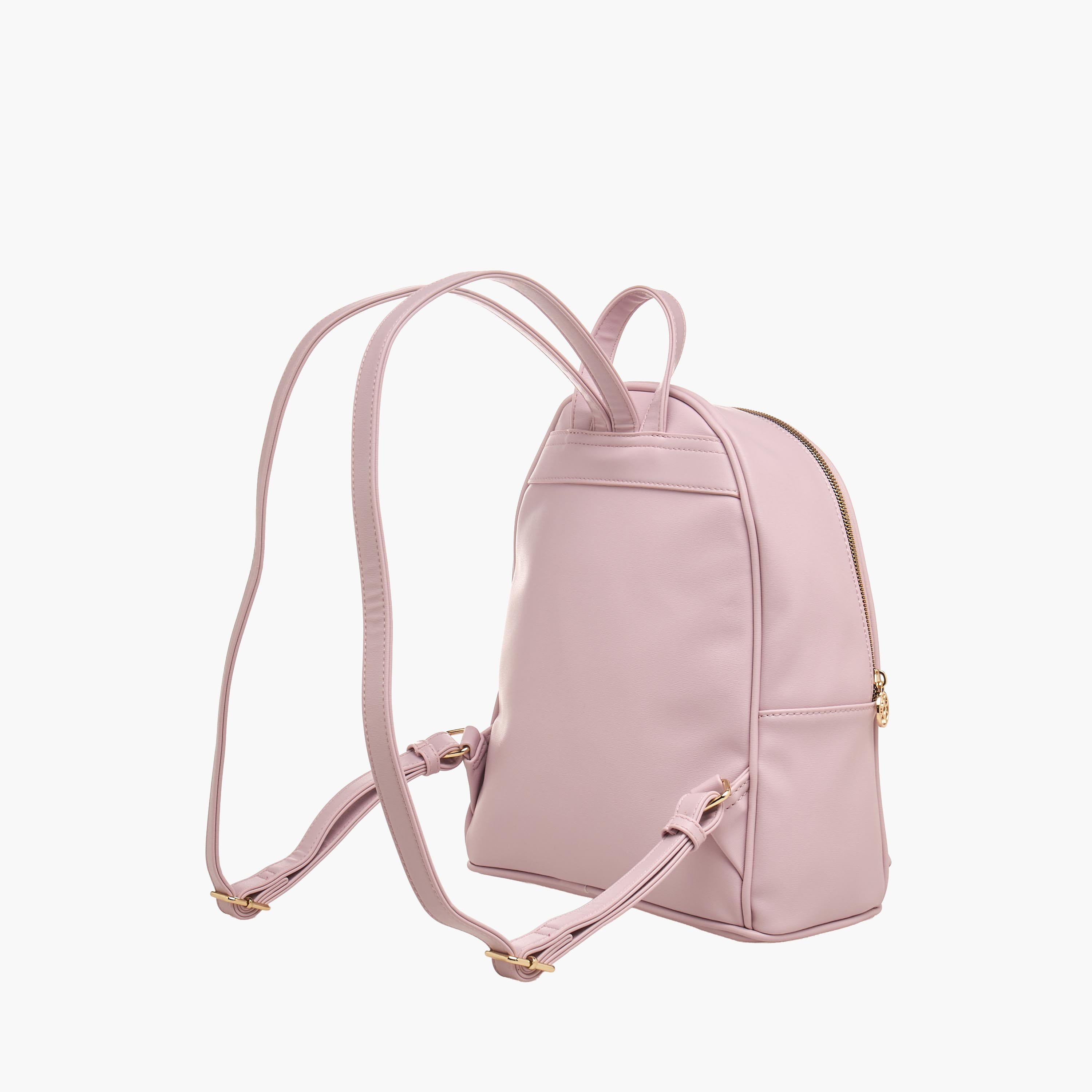Sasha Logo Detail Backpack with Adjustable Straps-women-bagsandwallets-backpacks-image-3