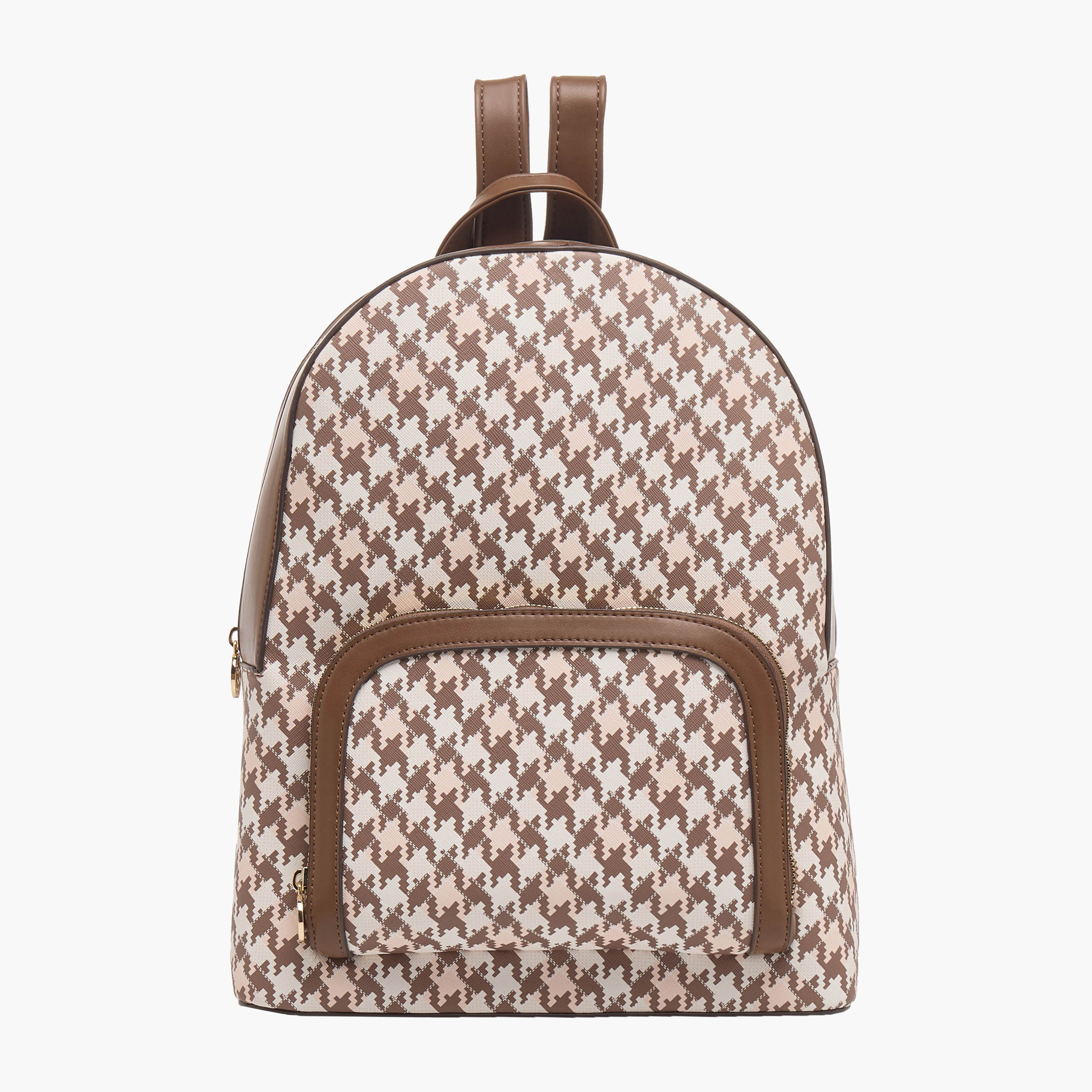 Sasha Printed Backpack with Adjustable Straps-women-bagsandwallets-backpacks-image-1