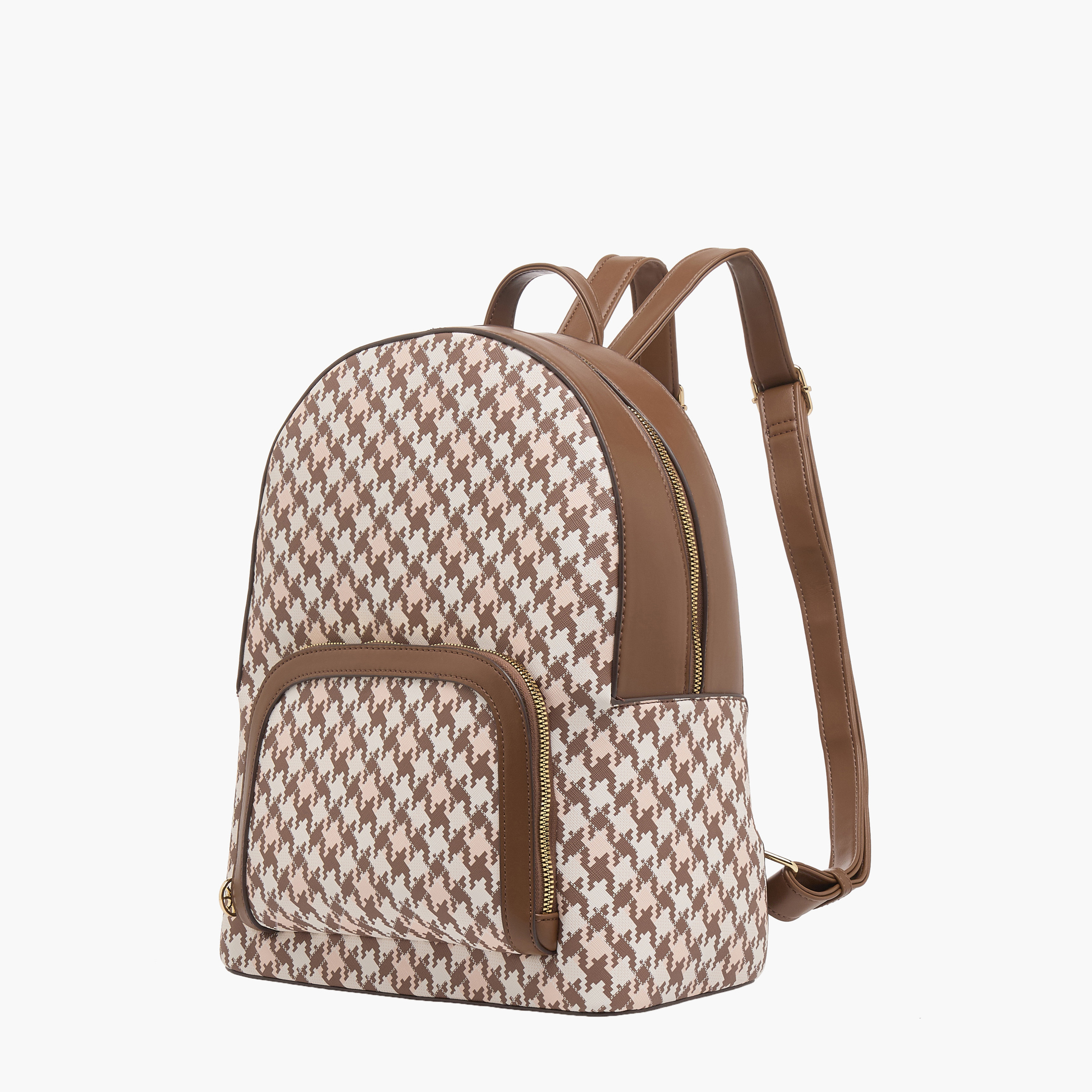 Sasha Printed Backpack with Adjustable Straps-women-bagsandwallets-backpacks-image-3