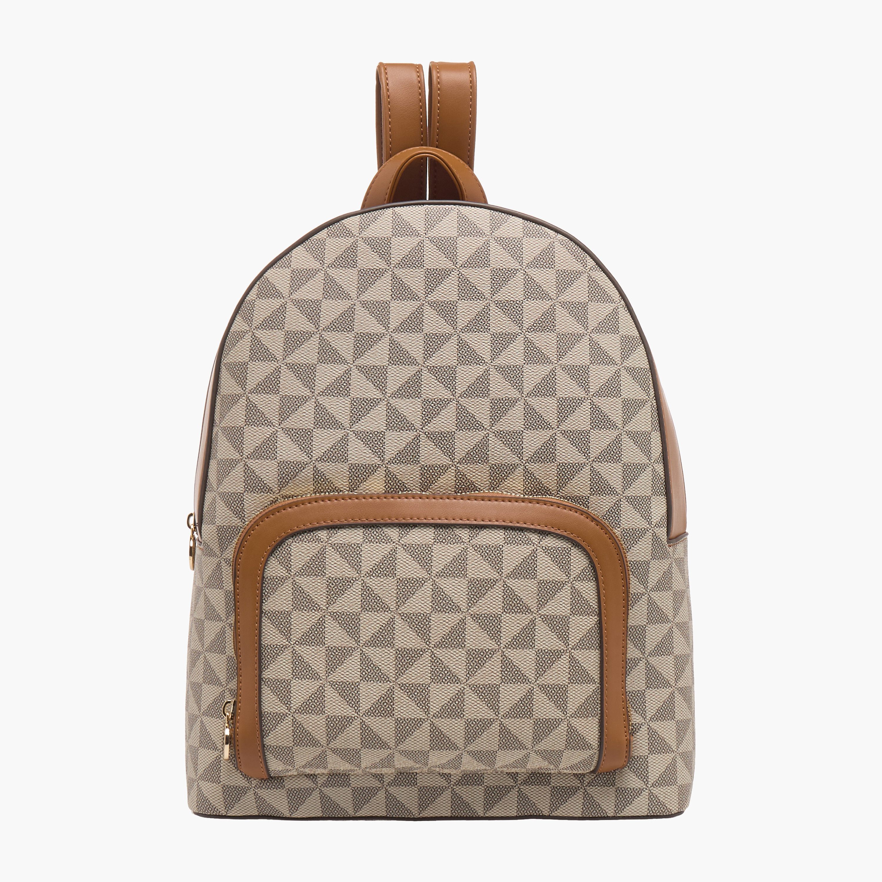 شنطة ظهر بطبعة ساشا مع أحزمة قابلة للتعديل-women-bagsandwallets-backpacks-image-1