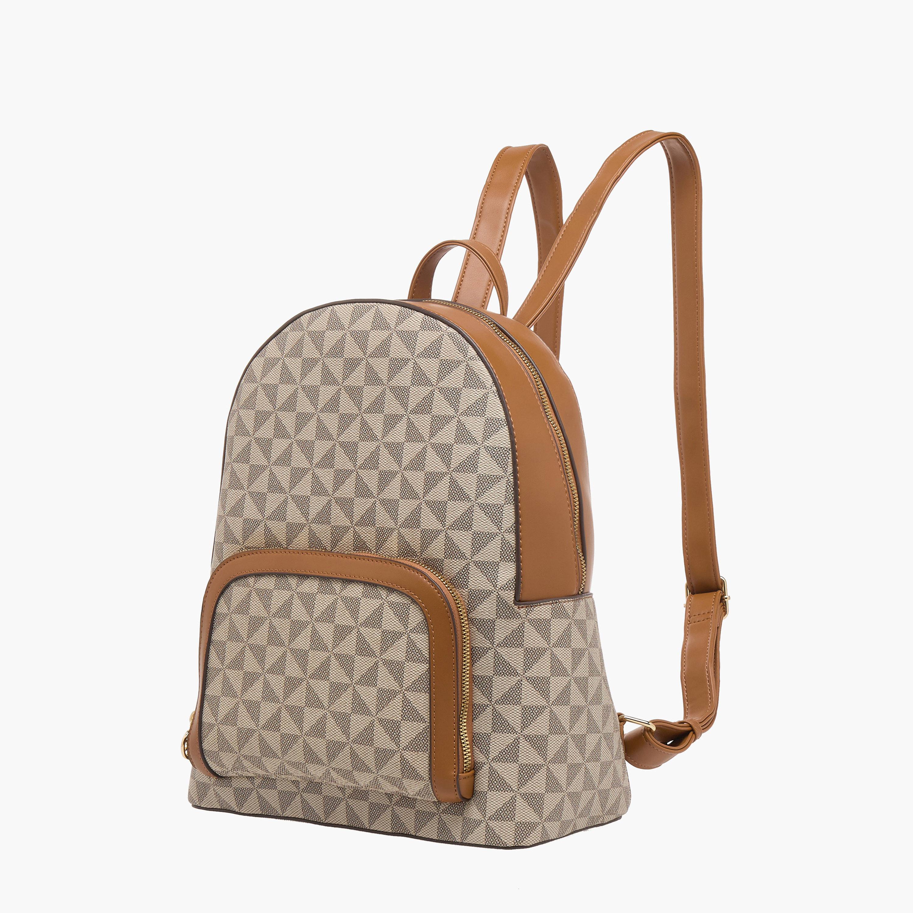 شنطة ظهر بطبعة ساشا مع أحزمة قابلة للتعديل-women-bagsandwallets-backpacks-image-2