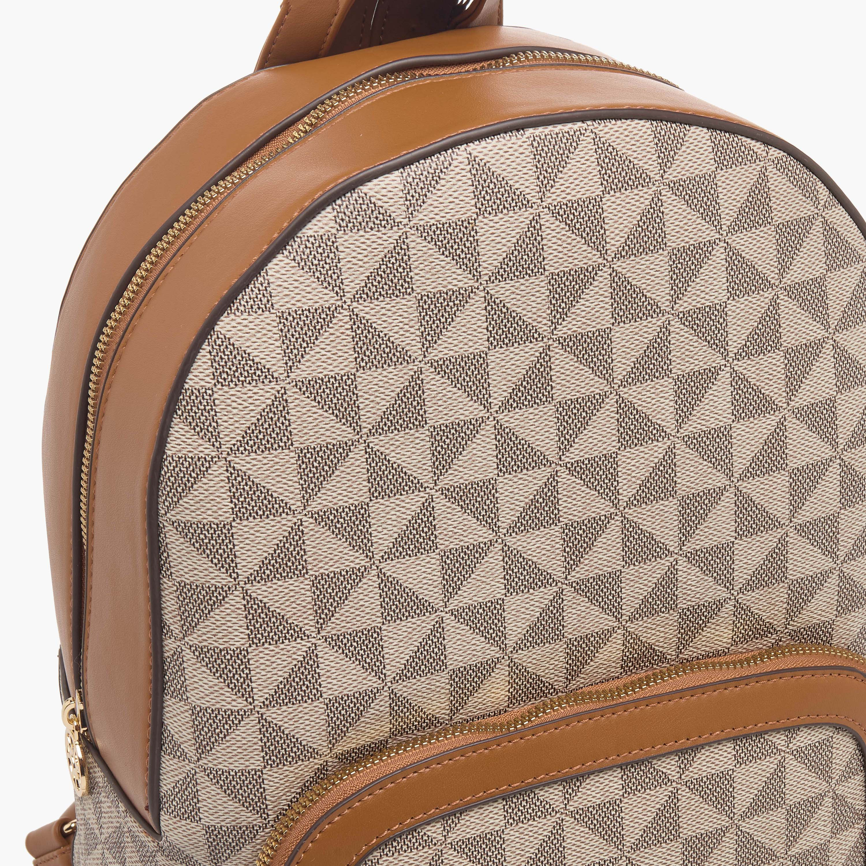 شنطة ظهر بطبعة ساشا مع أحزمة قابلة للتعديل-women-bagsandwallets-backpacks-image-4