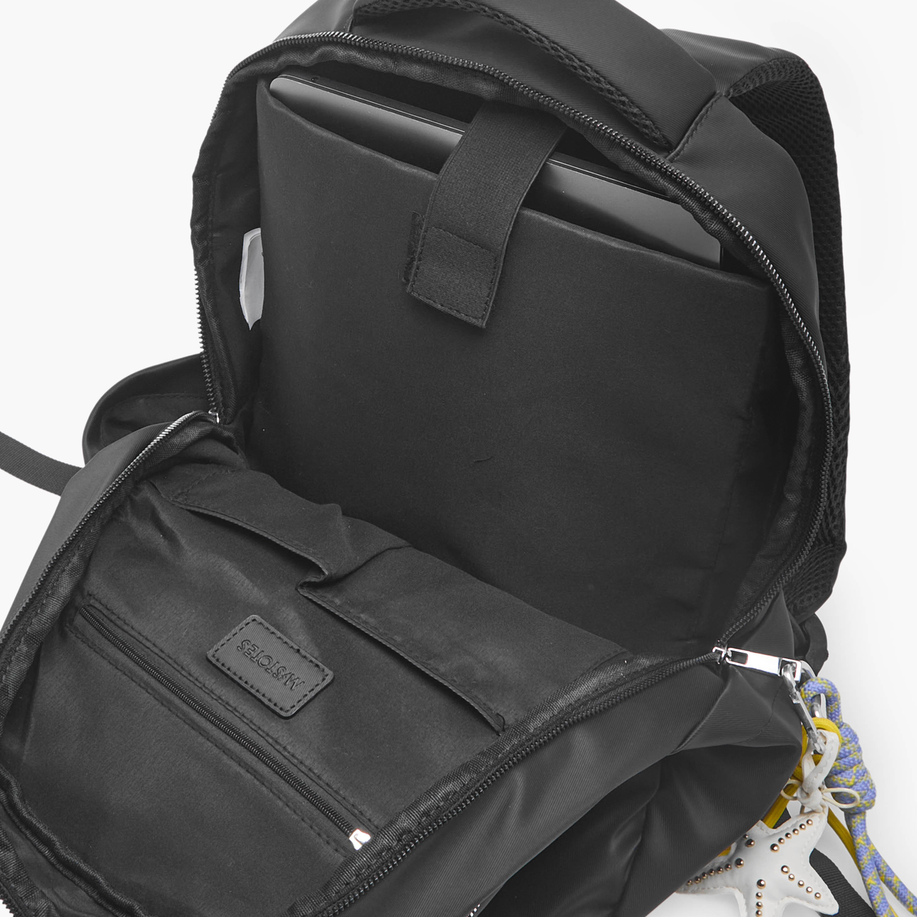 Mistotes Solid Backpack with Laptop Compartment-women-bagsandwallets-backpacks-image-8