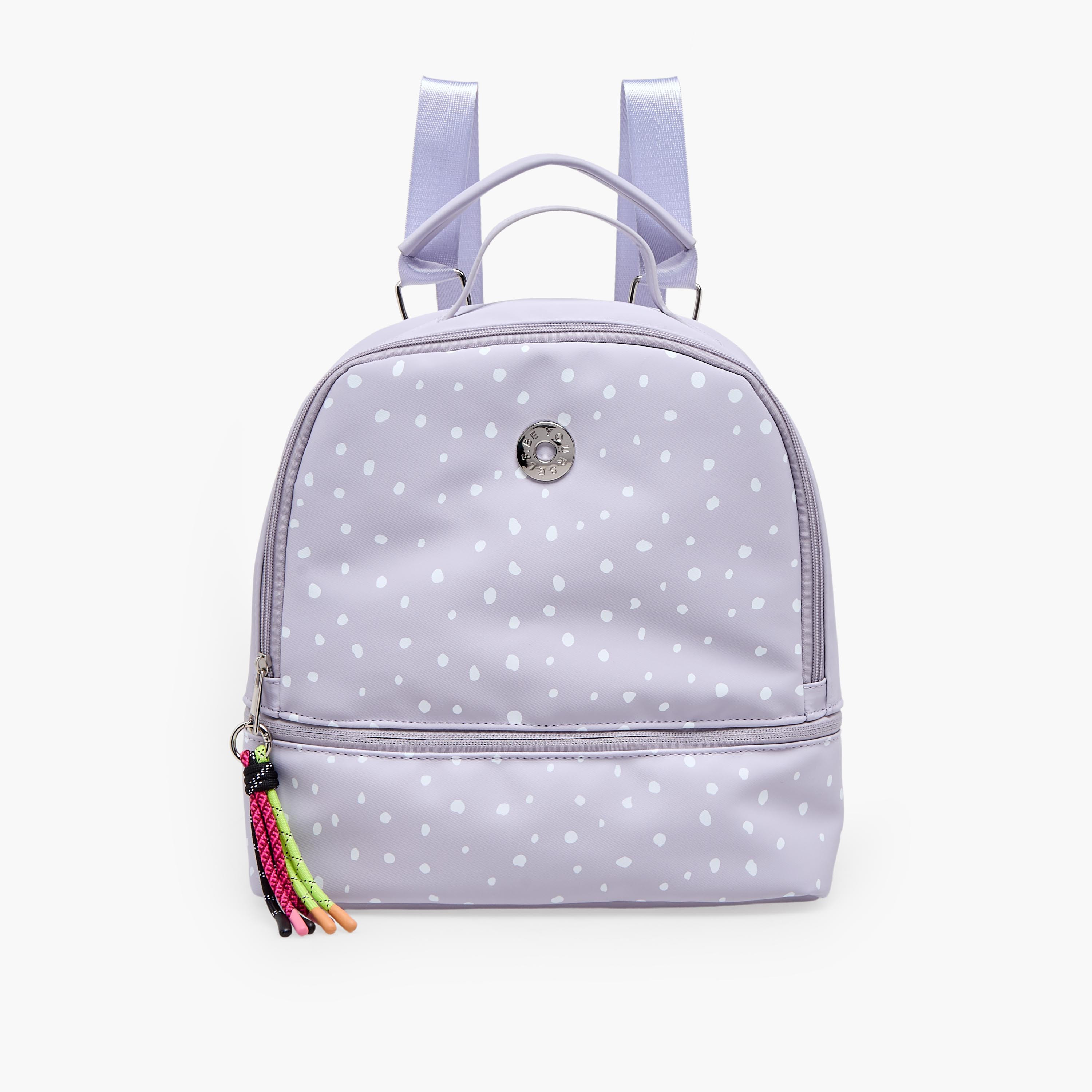 Mistotes Printed Backpack with Zip Closure-women-bagsandwallets-backpacks-image-1