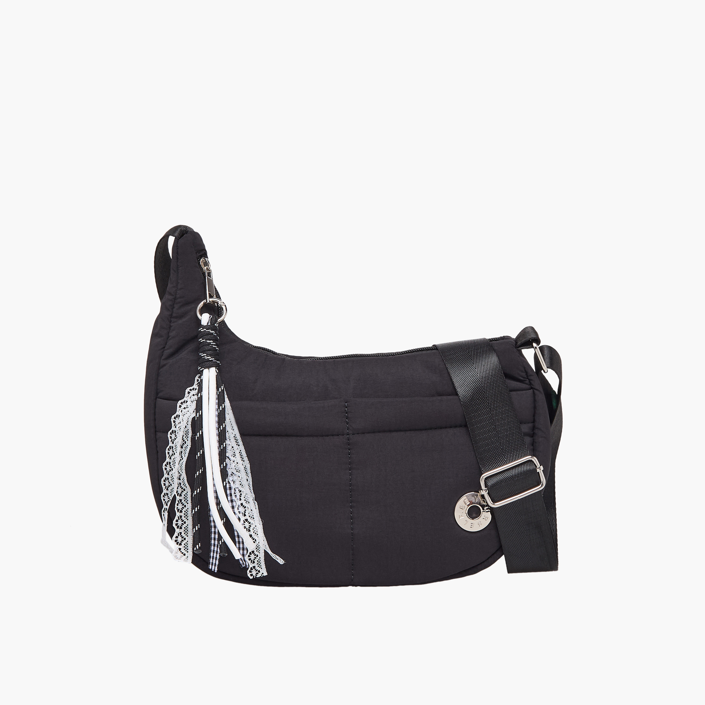 Mistotes Solid Crossbody Bag with Adjustable Strap-women-bagsandwallets-handbags-image-1