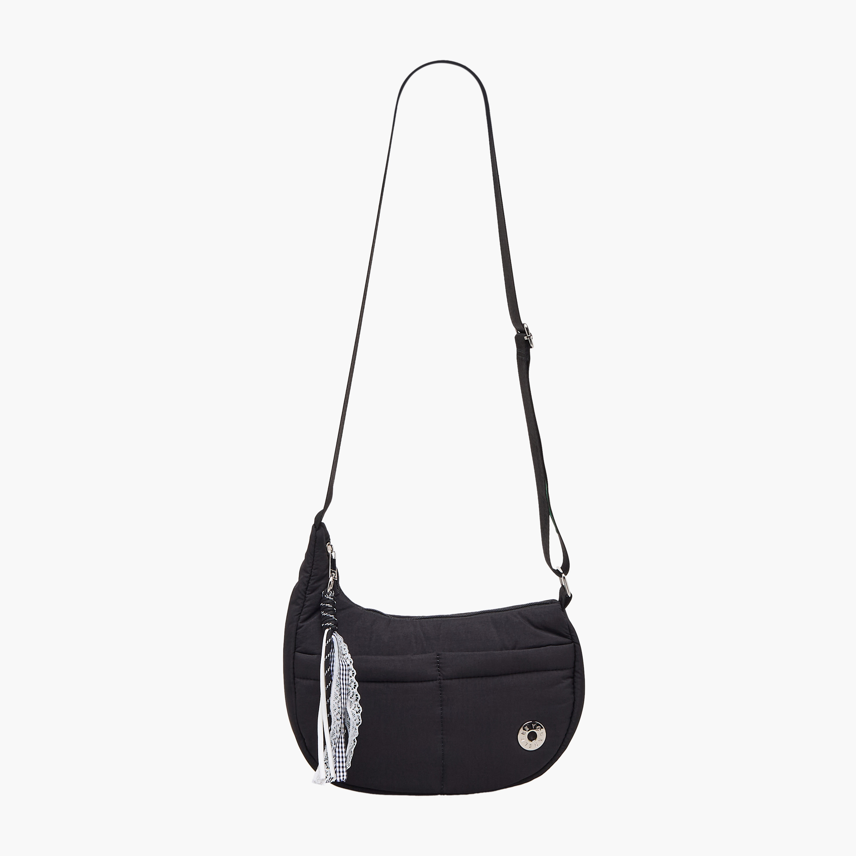 Mistotes Solid Crossbody Bag with Adjustable Strap-women-bagsandwallets-handbags-image-3