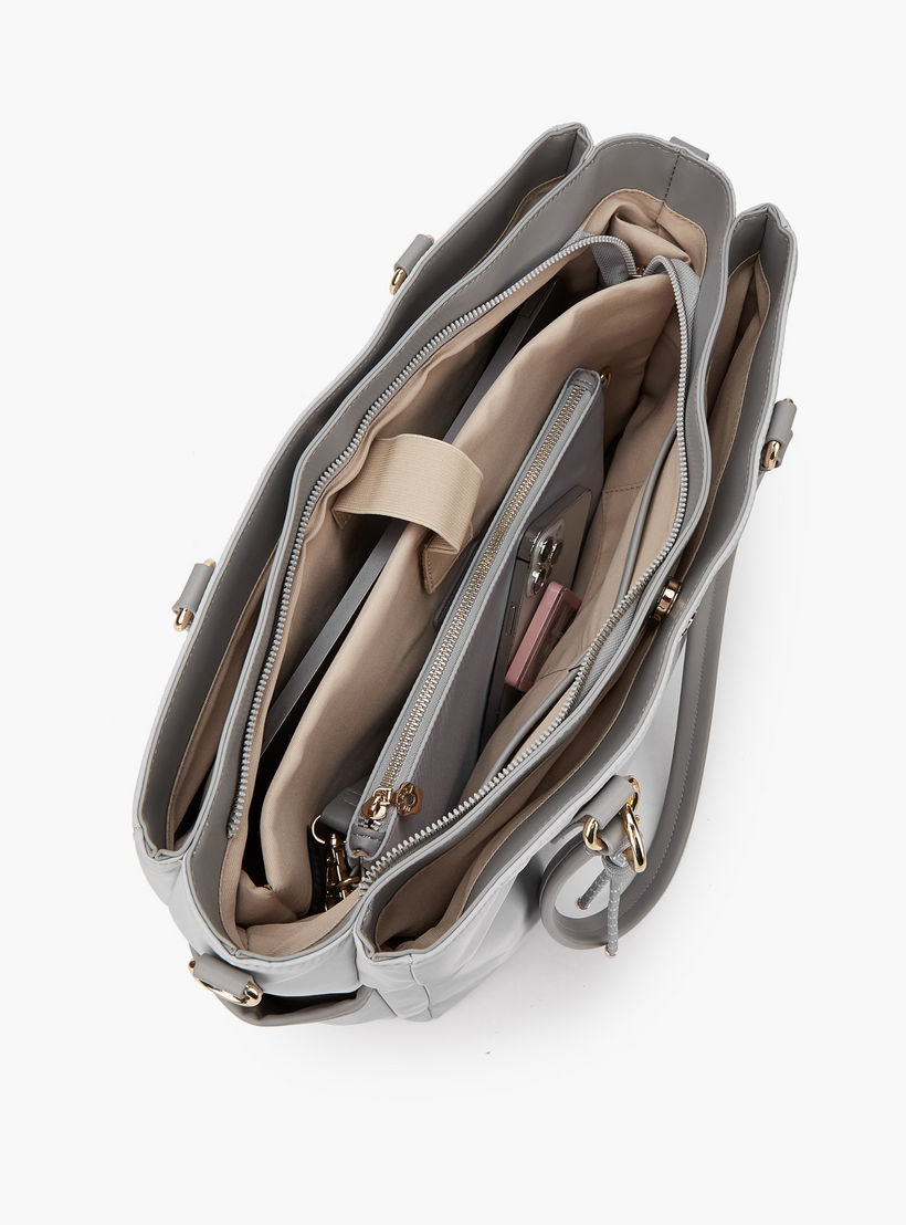 طقم شنطة توتي سادة ومحفظة من ميسي-women-bagsandwallets-handbags-image-3