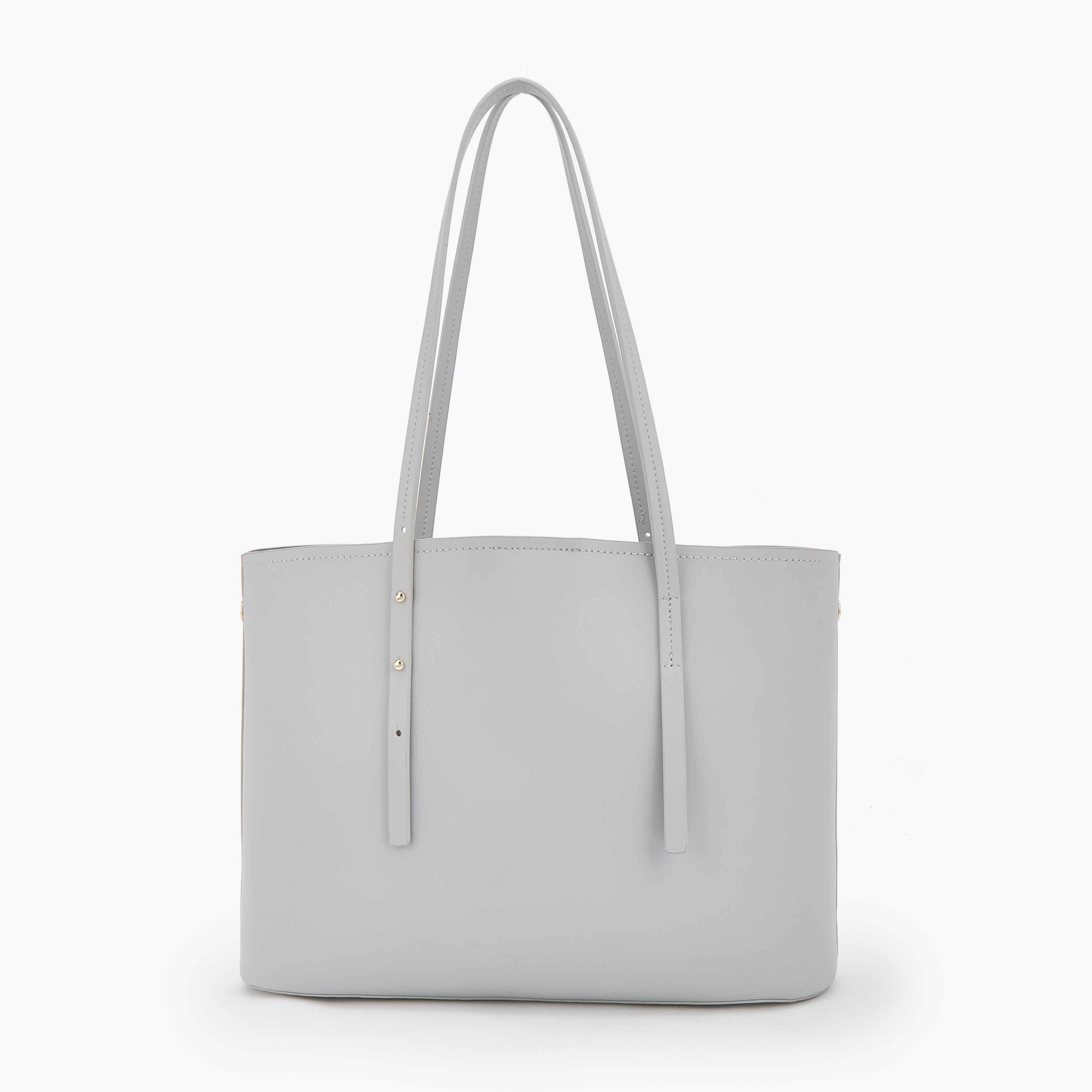 Celeste Textured Tote Bag with Button Closure-women-bagsandwallets-handbags-image-4