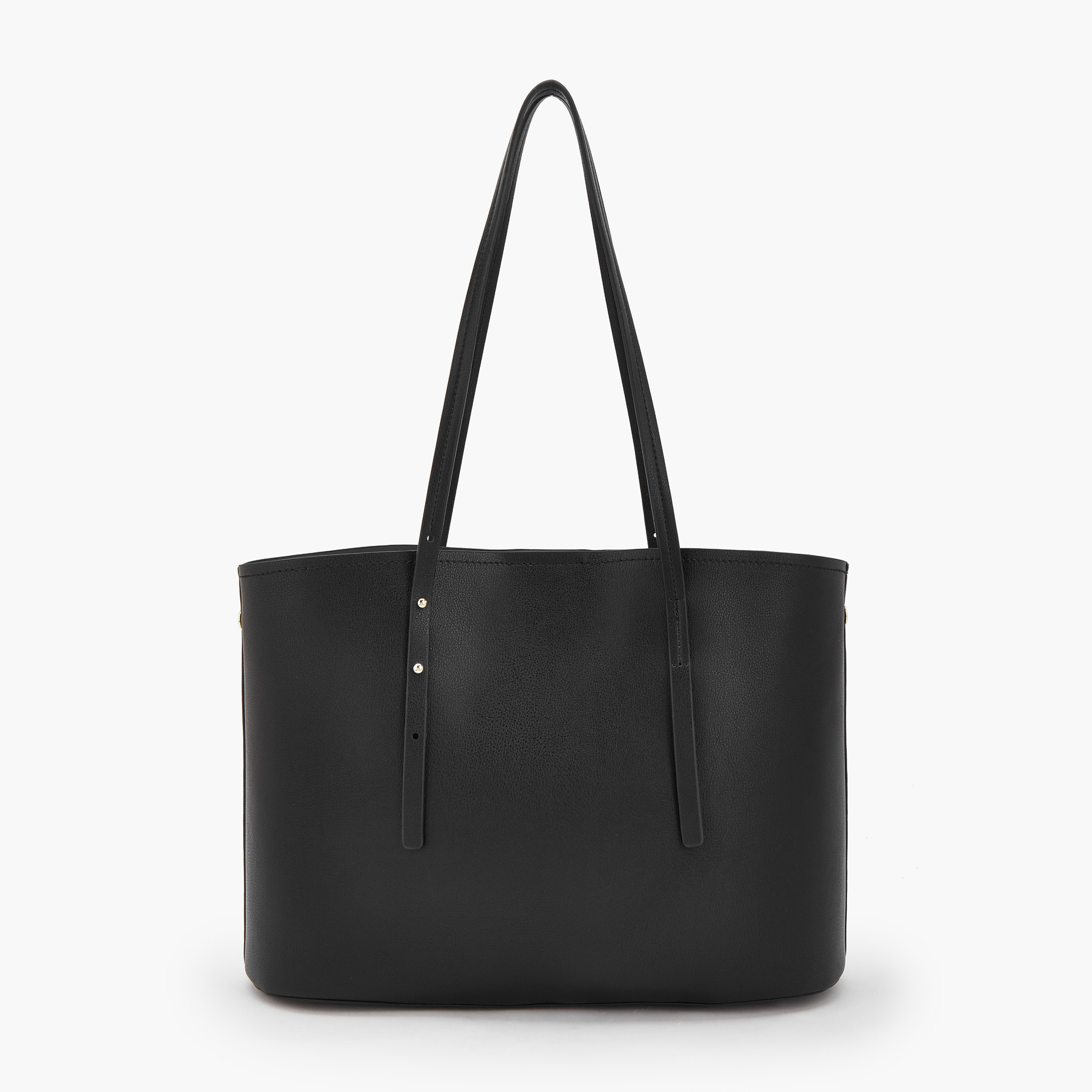 Celeste Textured Tote Bag with Button Closure-women-bagsandwallets-handbags-image-4