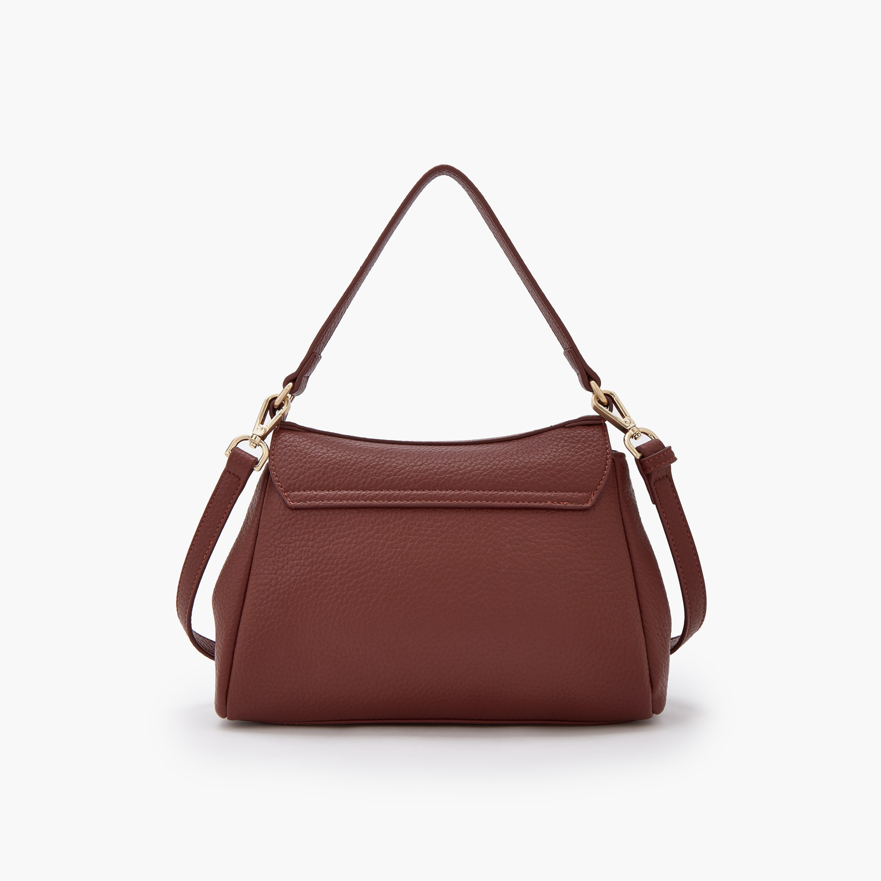 Celeste Textured Crossbody Bag with Button Closure-women-bagsandwallets-handbags-image-5